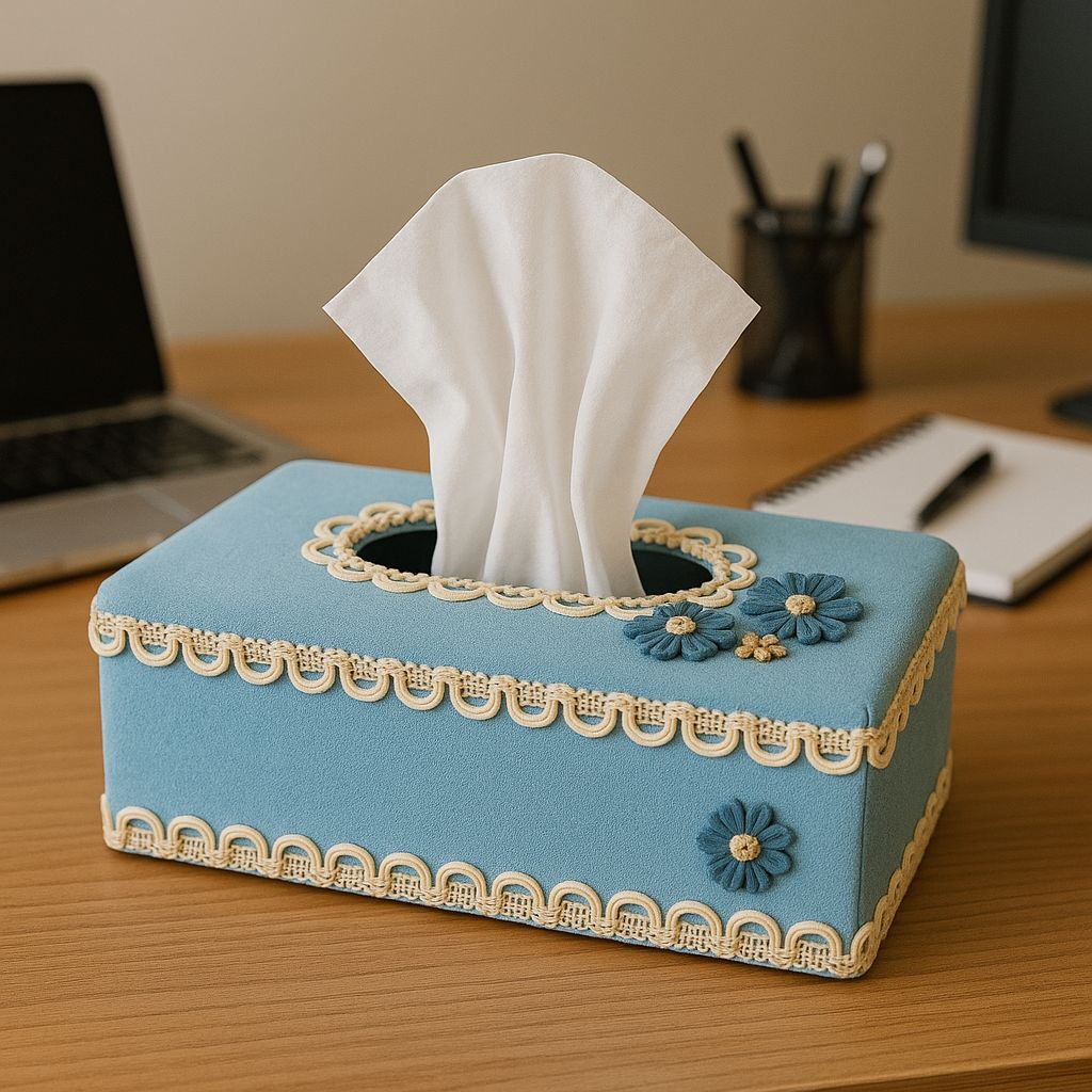 Imported Tissue Holder Box