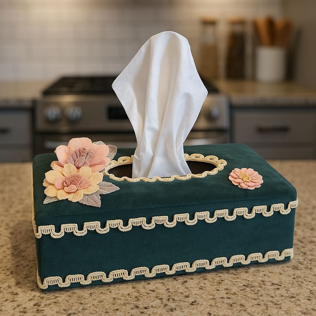 Imported Tissue Holder Box