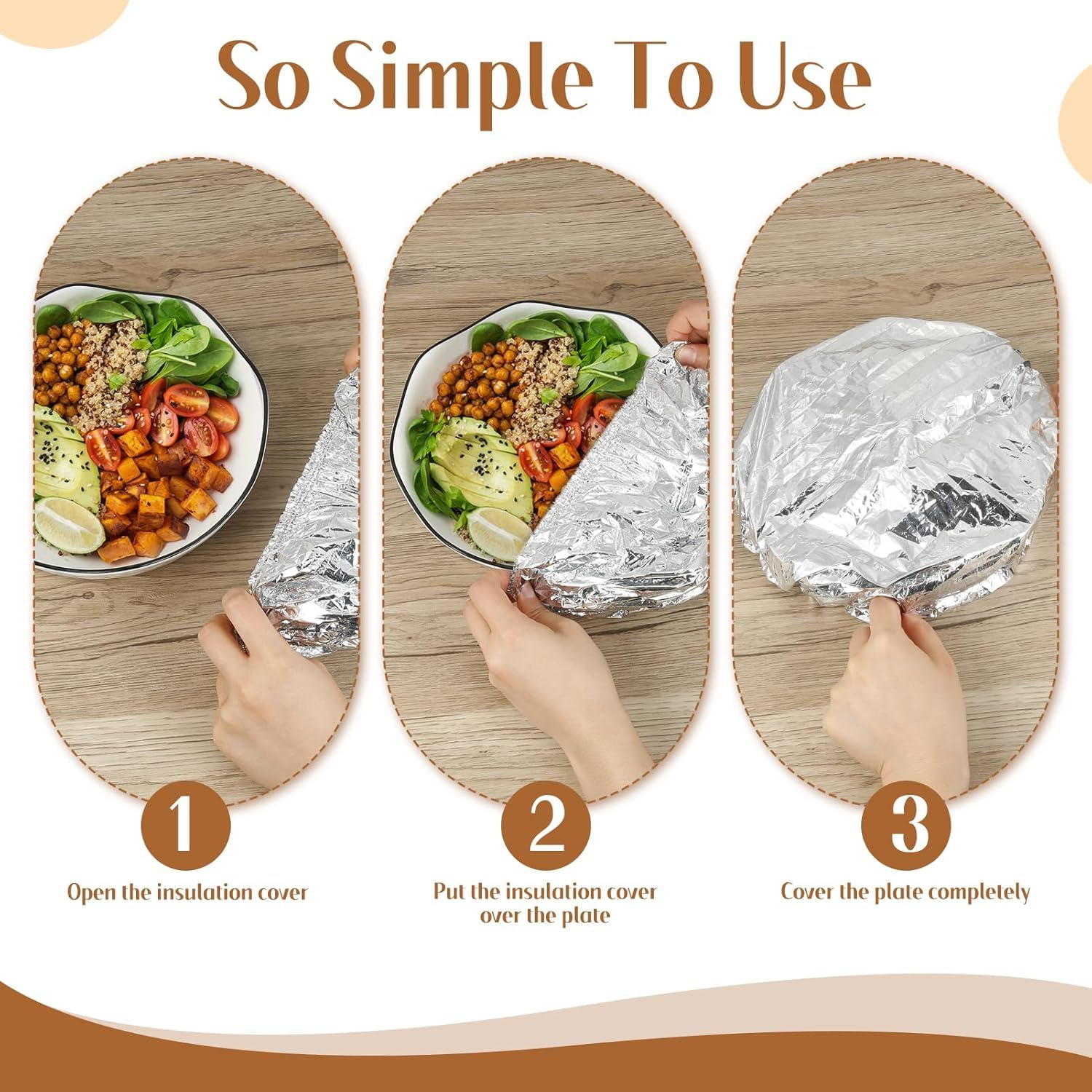 Reusable Aluminum Foil (Set of 10)
