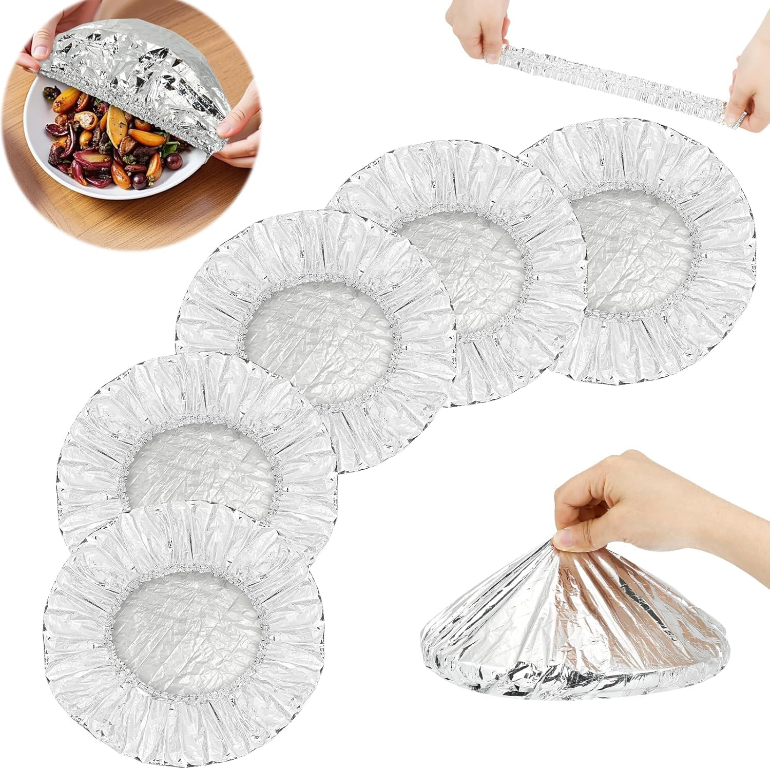 Reusable Aluminum Foil (Set of 10)