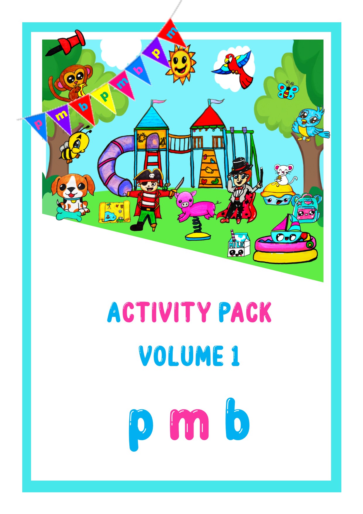 P, M, B Activity Book