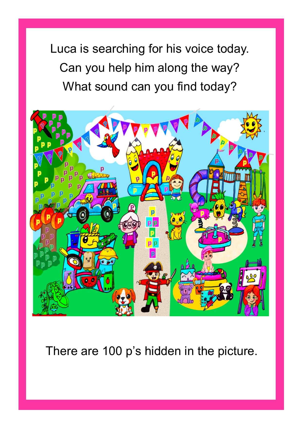 P, M, B Activity Book