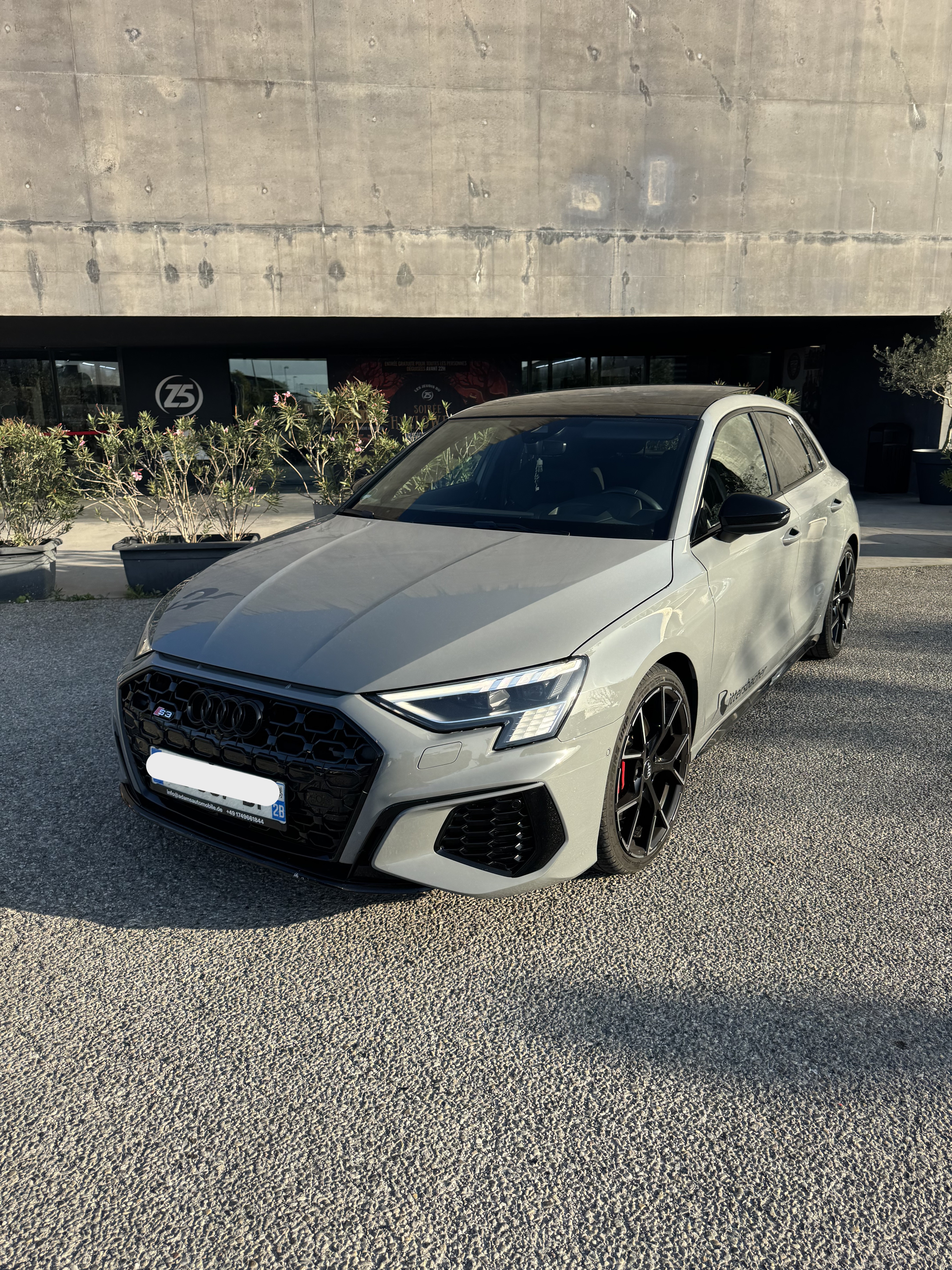 Audi S3 sportback 310 S tronic 7 Quattro Série spéciale Gris Nardo (RARE)