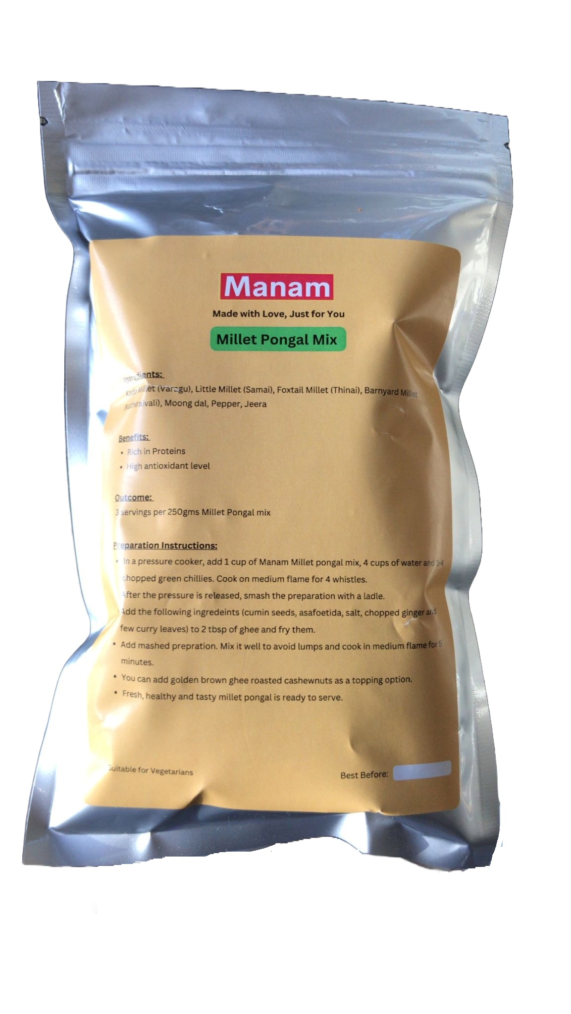 Millet Pongal Mix (250g)