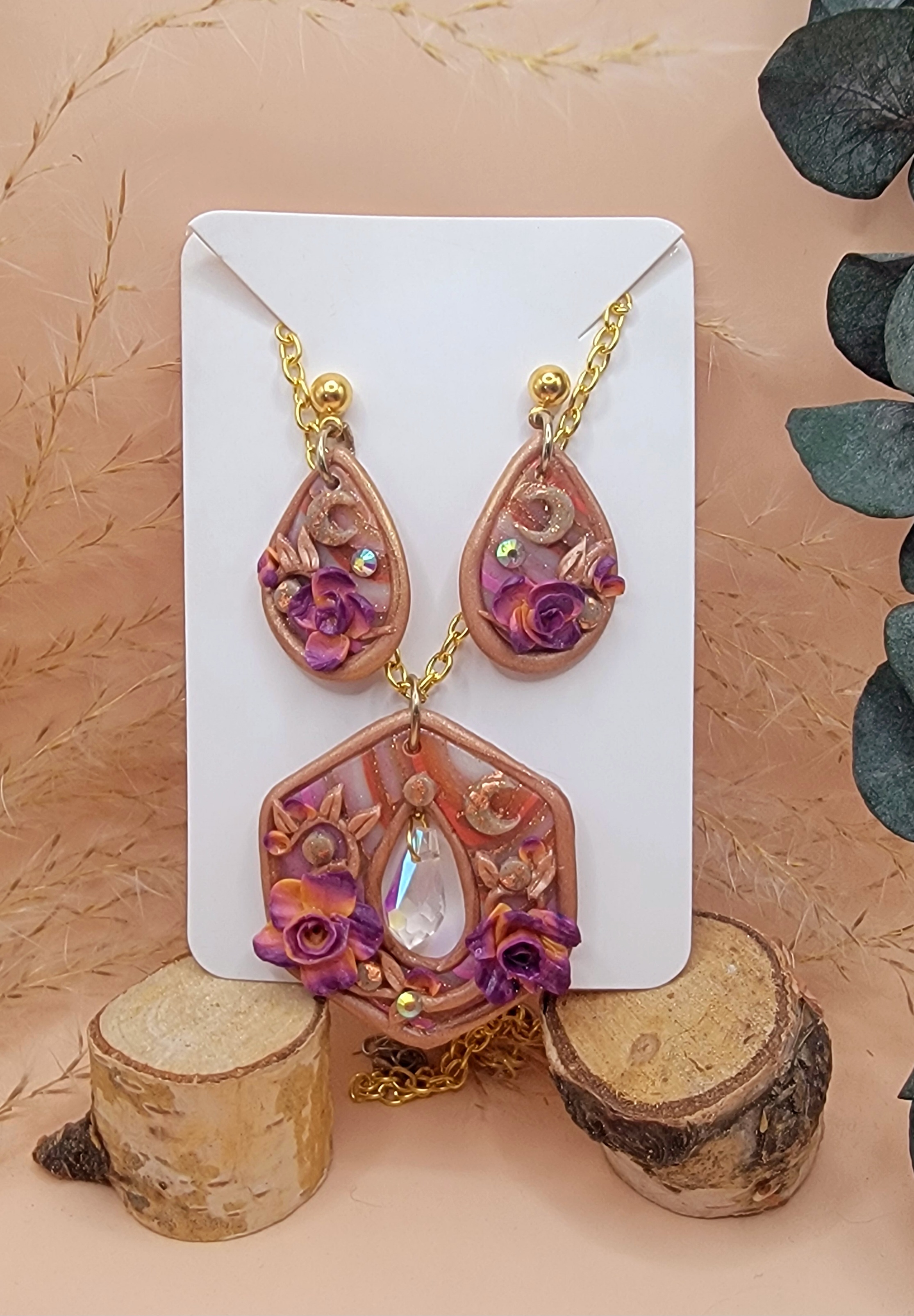 Autumn Dusk Jewelry Set