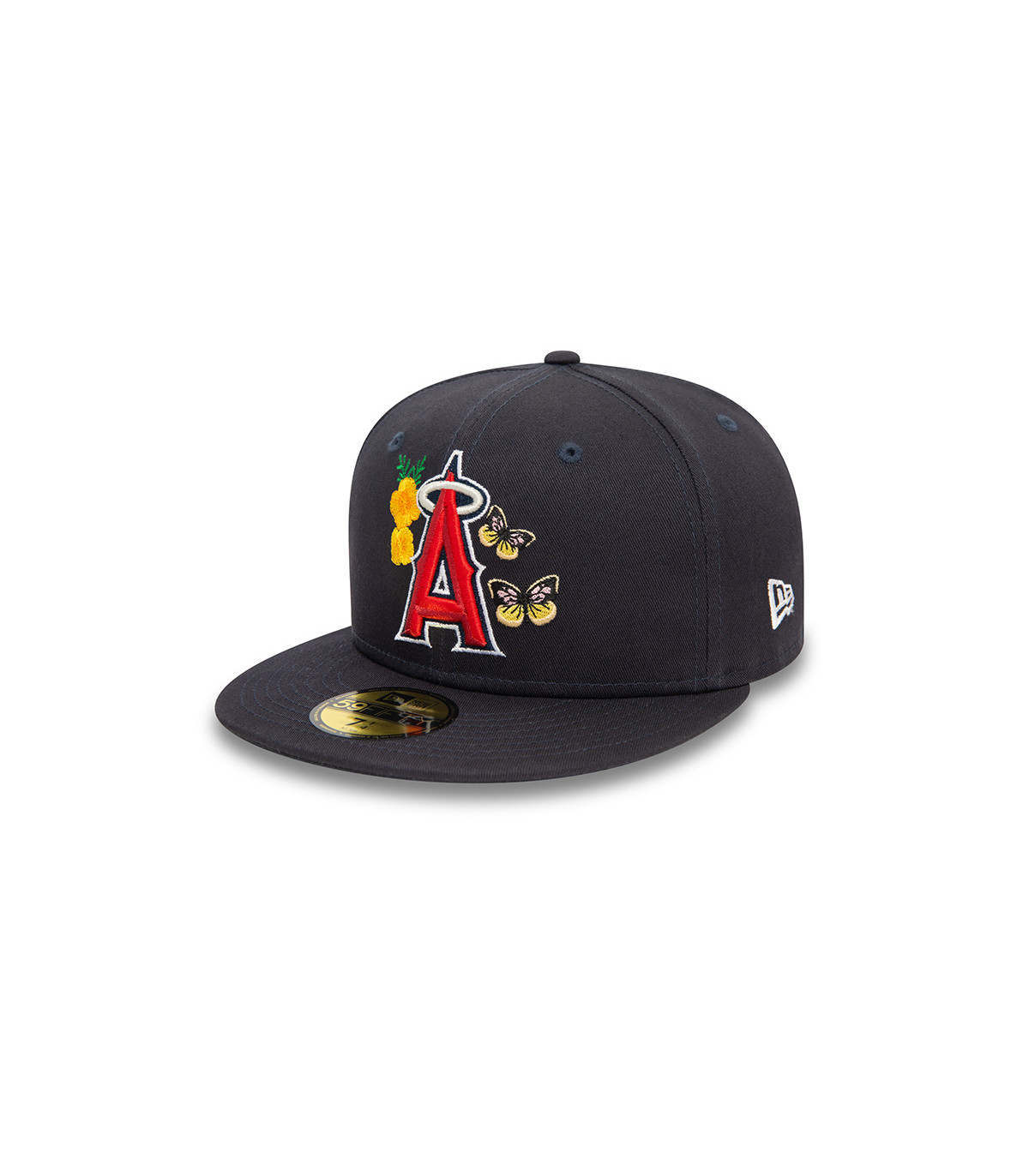 Gorro Exclusivo 59FIFTY Anaheim Angels MLB Seasonal Flower Navy