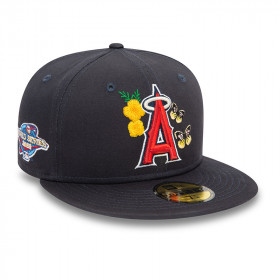 Gorro Exclusivo 59FIFTY Anaheim Angels MLB Seasonal Flower Navy