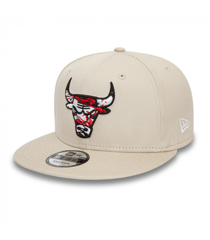 Gorro Exclusivo 9Fifty Chicago Bulls Seasonal Infill Beige