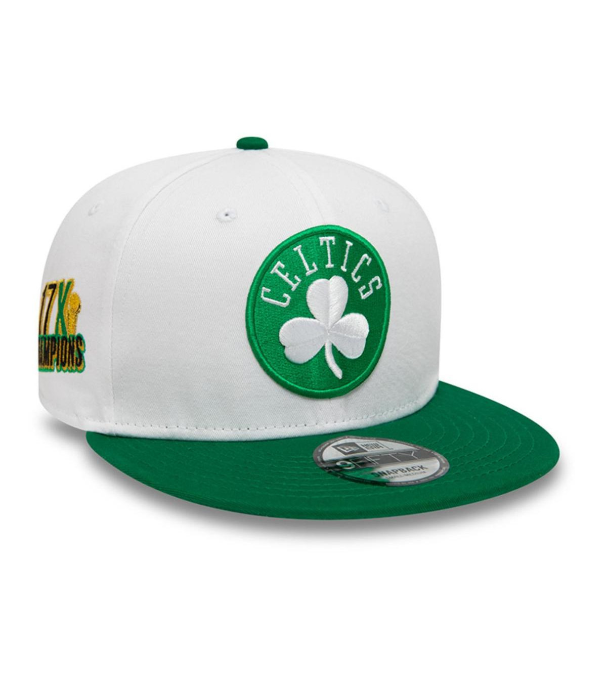 Gorro Exclusivo 9Fifty Boston Celtics NBA Crown Patches White