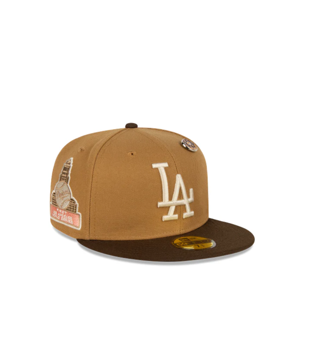 Gorro Exclusivo 59Fifty MLB Los Angeles Dodgers Doughnut Pack Beige