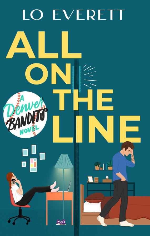 All On The Line - OG illustrated  cover