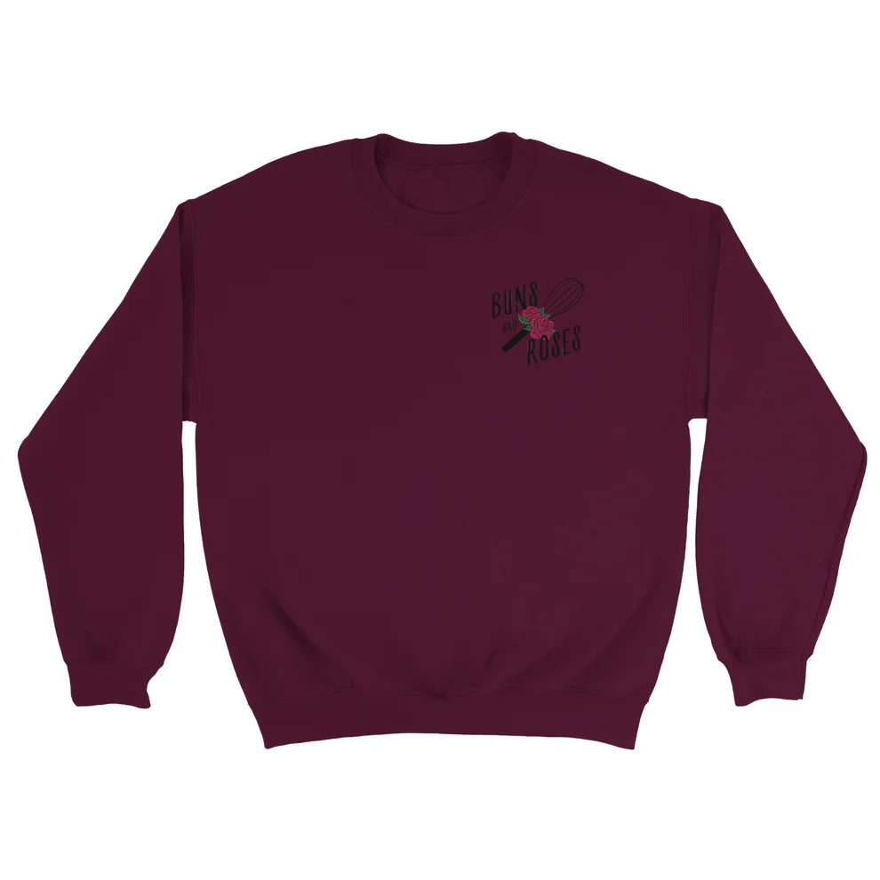 Denver Bandits: Buns & Roses Embroidered Sweatshirt