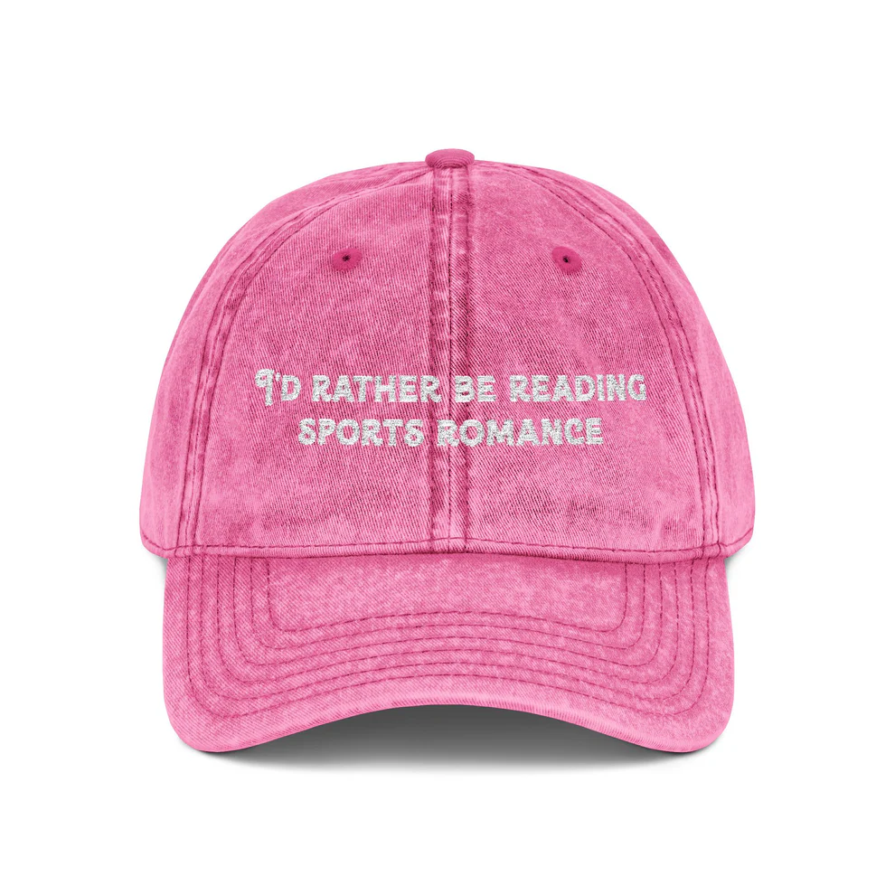 Sports Romance Vintage Embroidered Cap
