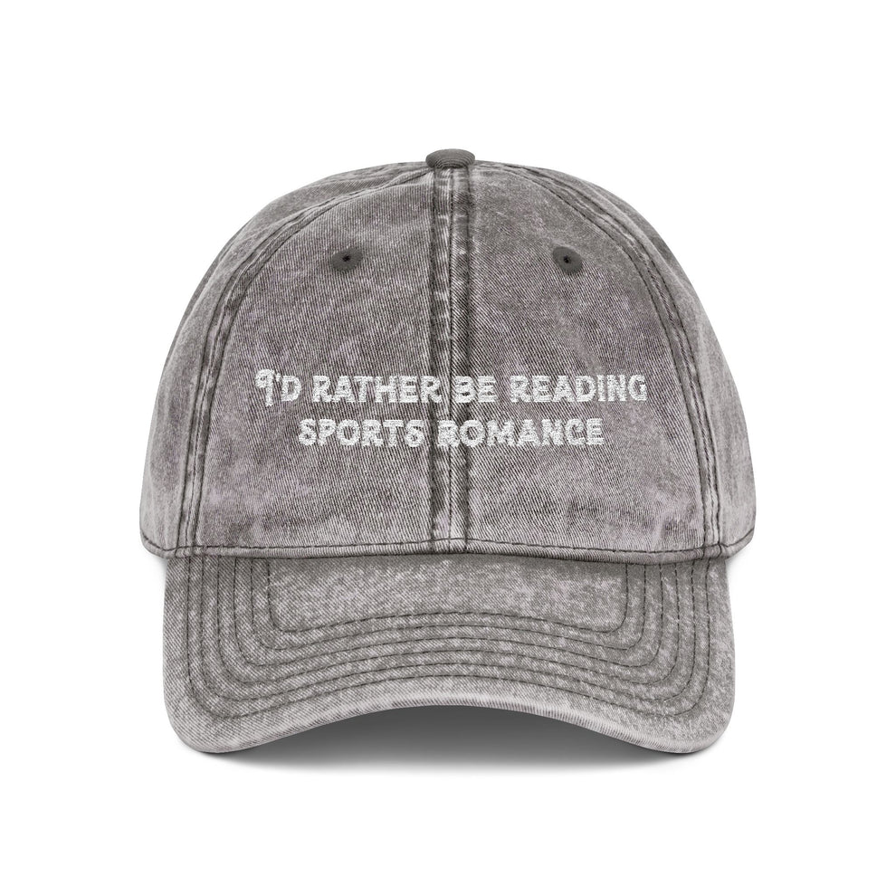 Sports Romance Vintage Embroidered Cap