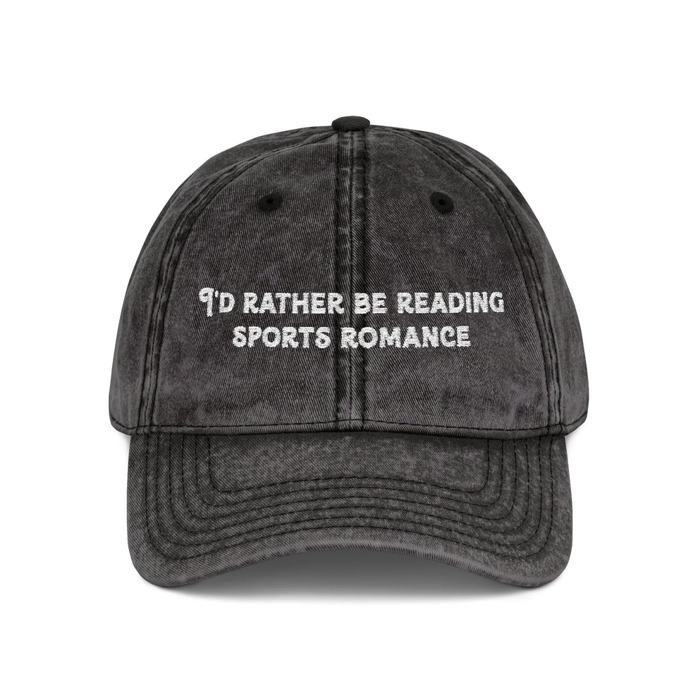 Sports Romance Vintage Embroidered Cap