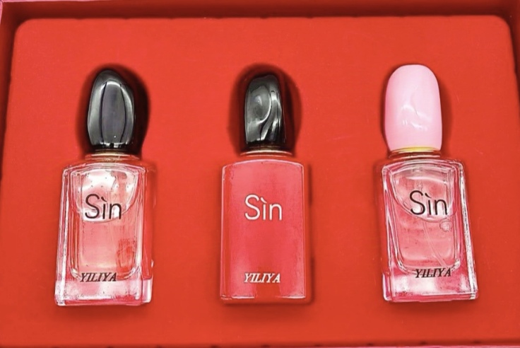 COFFRET ROUGE 3 PARFUMS FEMME - YILIYACOCO (3 x 30ml)