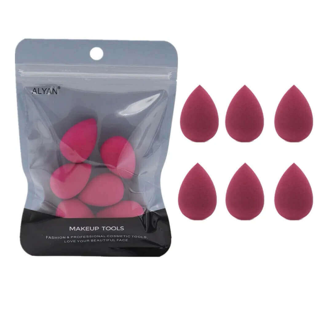 MINI BEAUTY BLENDER - EPONGES MAQUILLAGE PRECISION - LOT DE 6 EPONGES