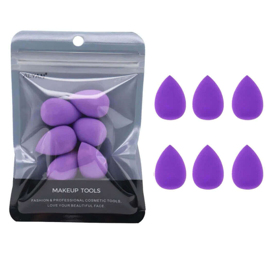 MINI BEAUTY BLENDER - EPONGES MAQUILLAGE PRECISION - LOT DE 6 EPONGES