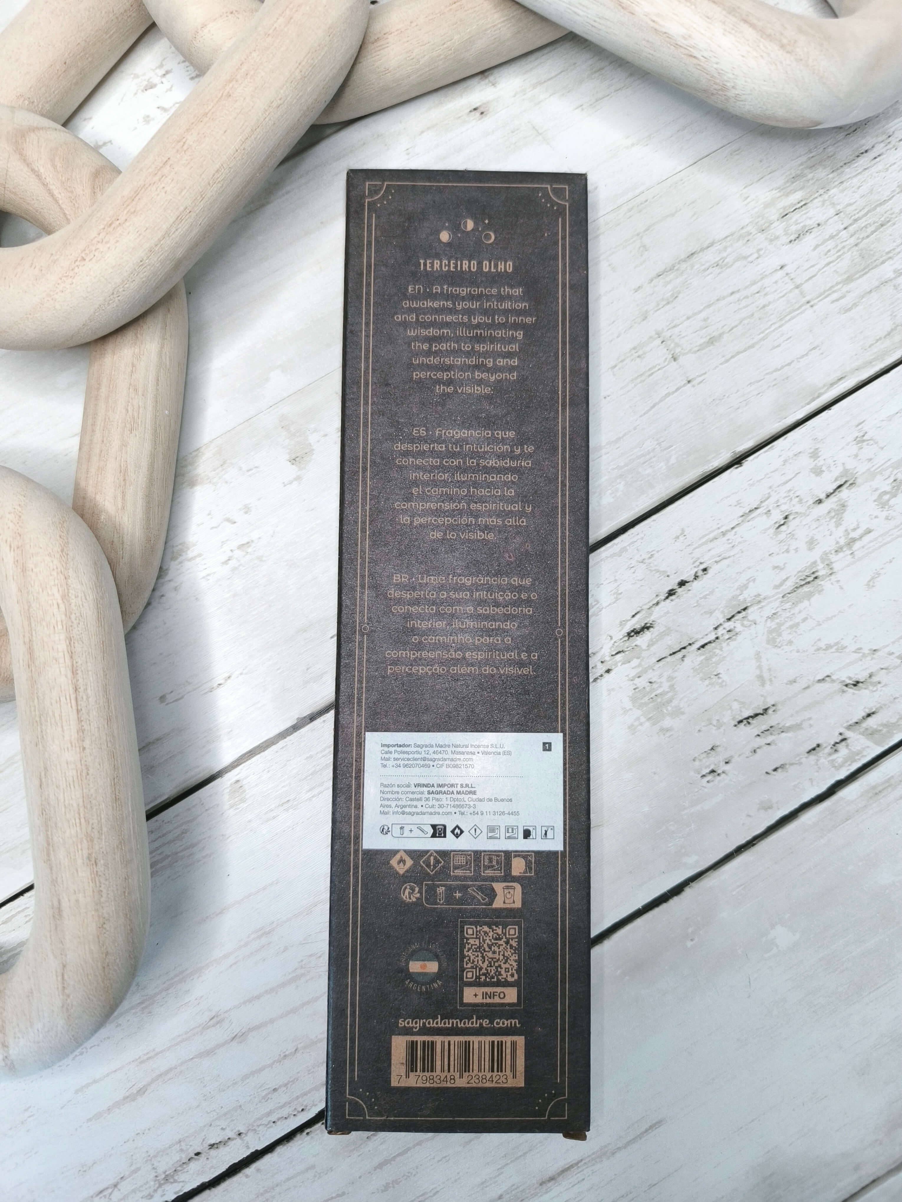 Encens Sacré – Troisième Œil (Third Eye) – Fait Main · Artisanal