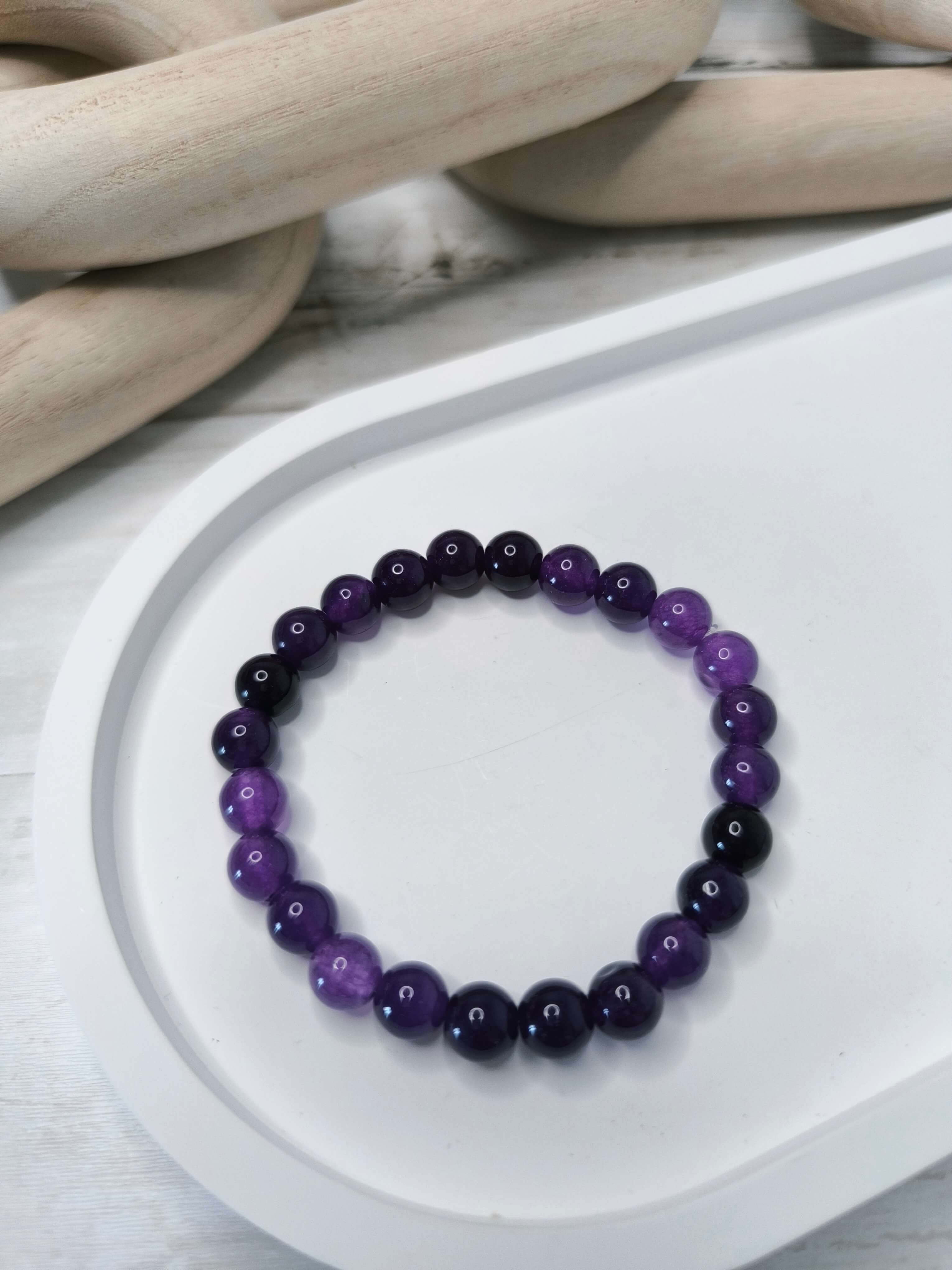 Bracelet Améthyste – Paix - Protection - Sagesse