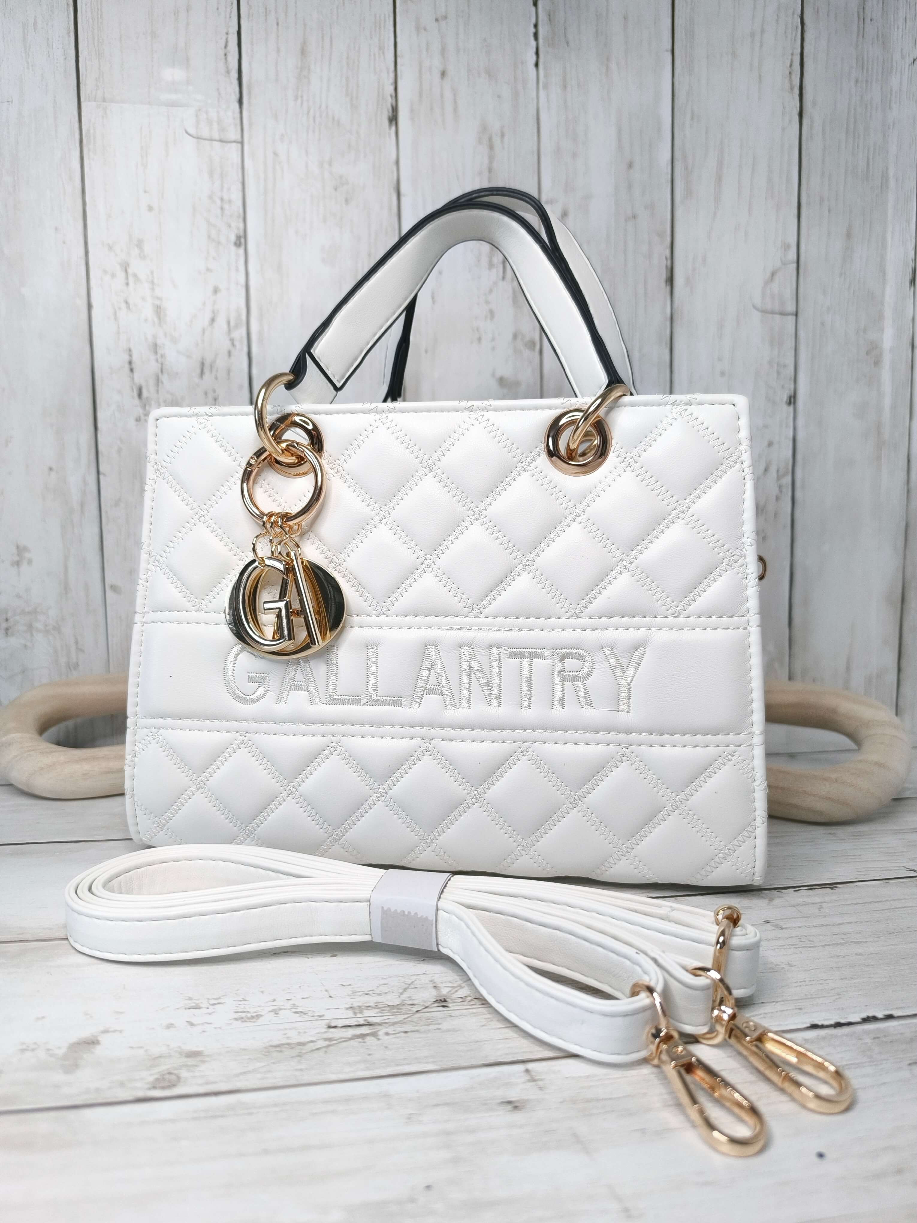 SAC A MAIN MATELASSE - GALLANTRY - ELEGANT & POLYVALENT - TROIS COLORIS AU CHOIX