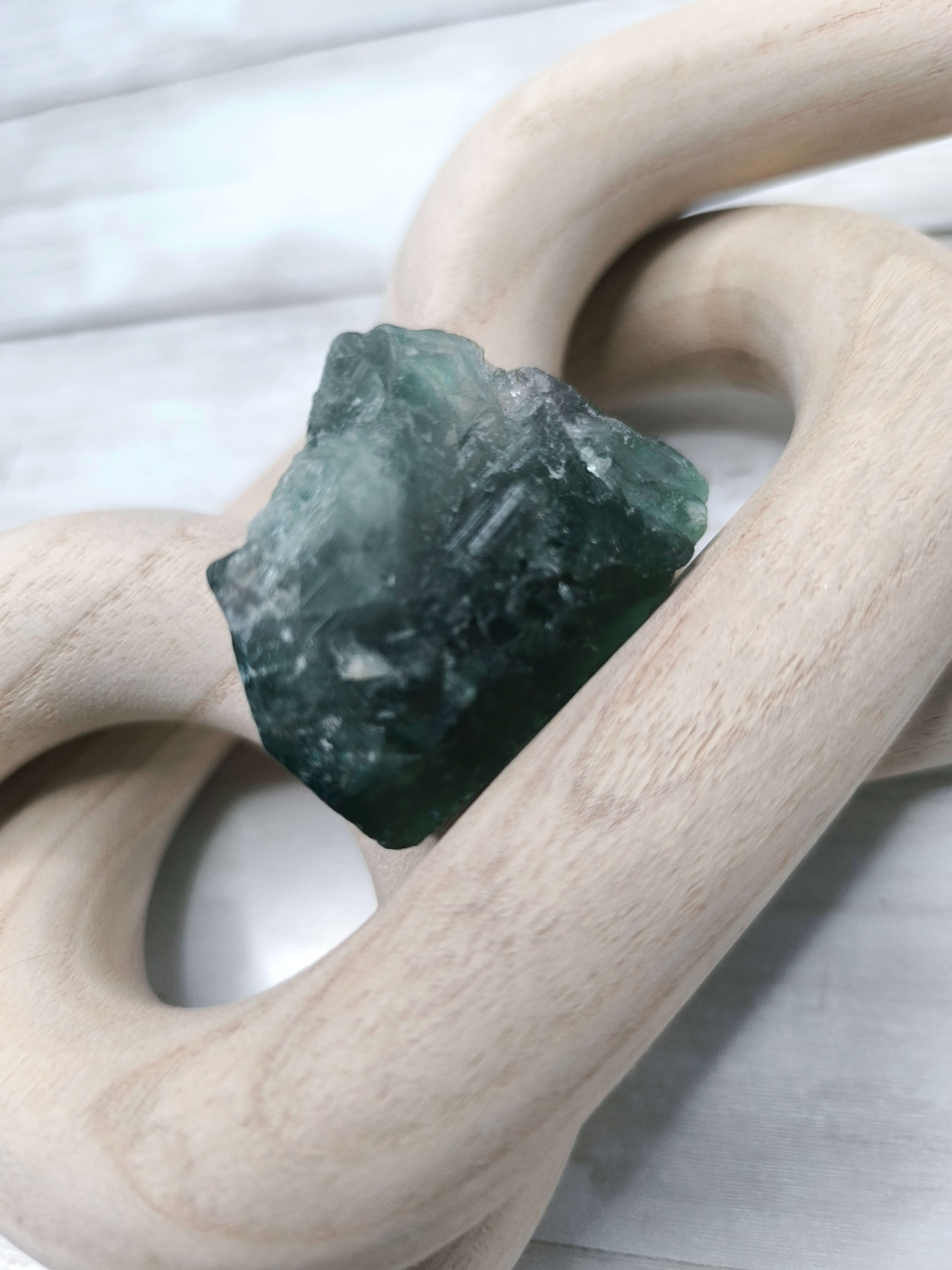 PIERRE NATURELLE - FLUORITE VERTE - CLARTE MENTALE, CALME & PROTECTION ENERGETIQUE