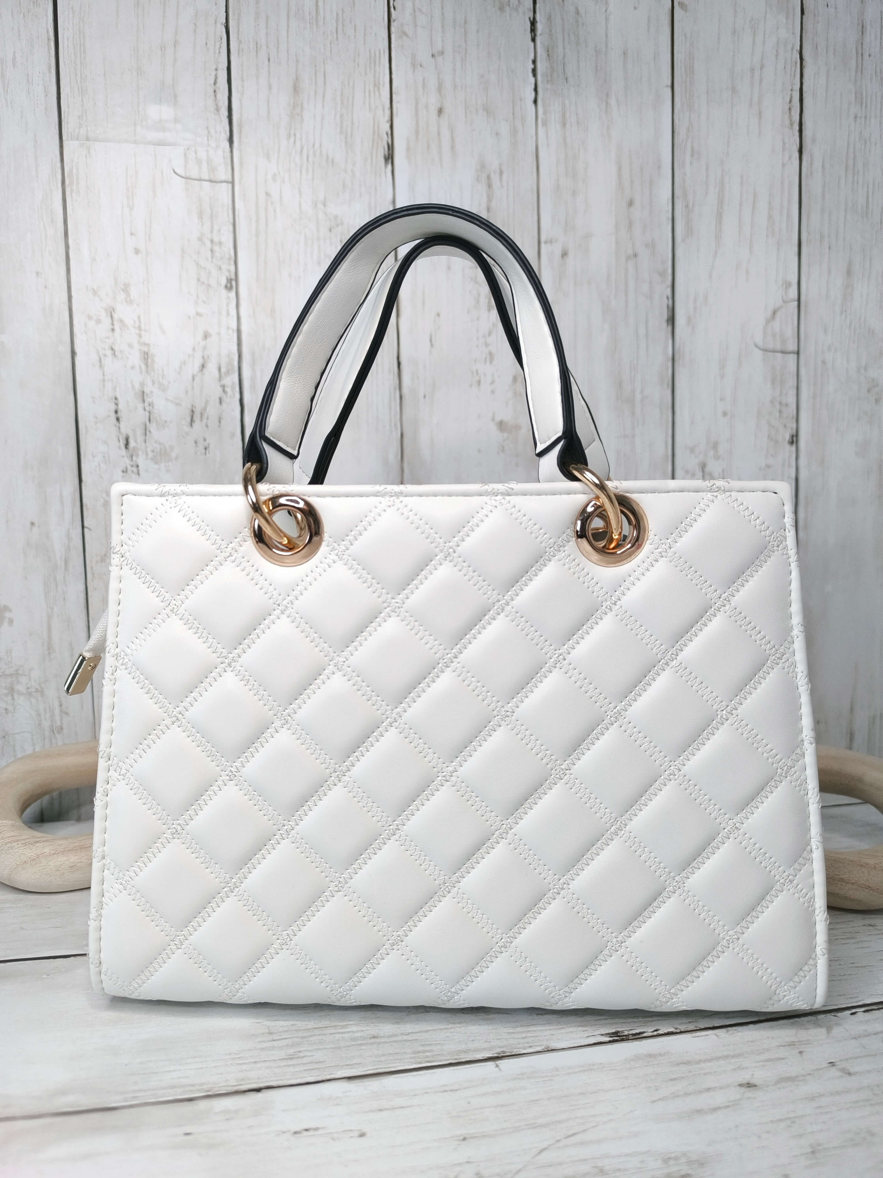 SAC A MAIN MATELASSE - GALLANTRY - ELEGANT & POLYVALENT - TROIS COLORIS AU CHOIX