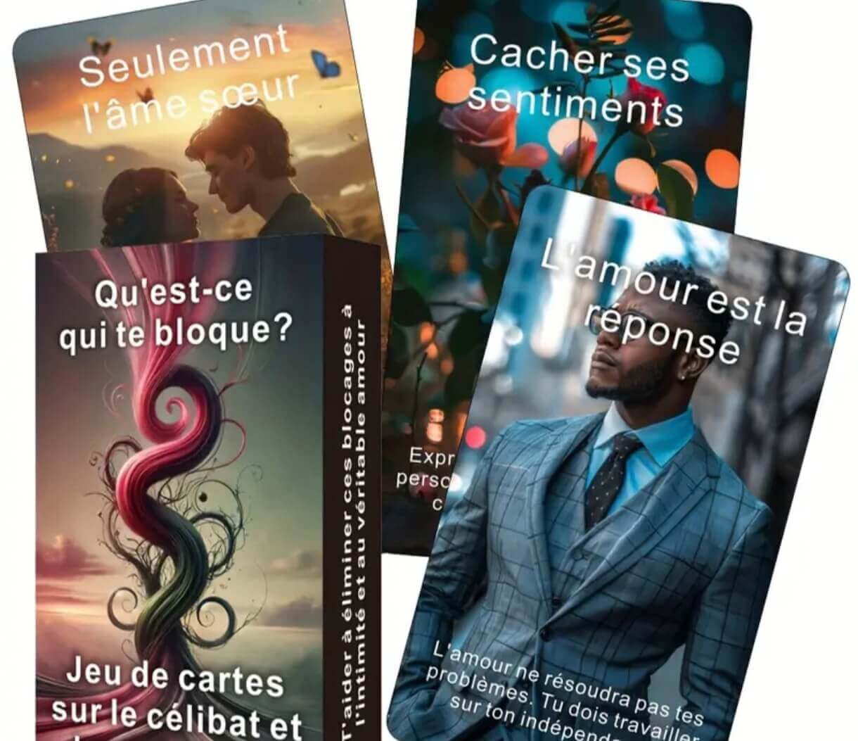 ORACLE "QU'EST CE QUI TE BLOQUE ? " - JEU DE CARTES SUR LE CELIBAT & LES RELATIONS