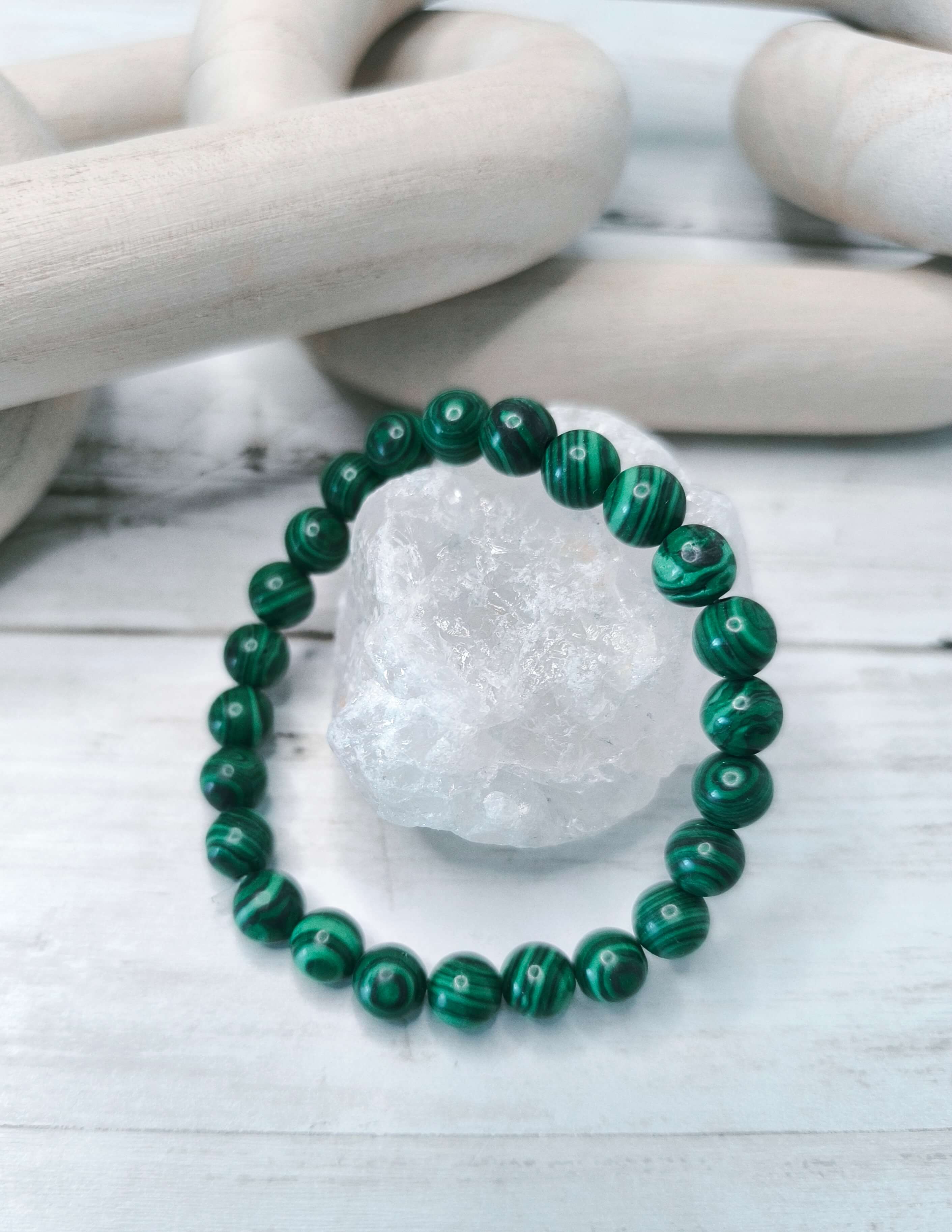 Bracelet Malachite - Protection - Transformation - Harmonie