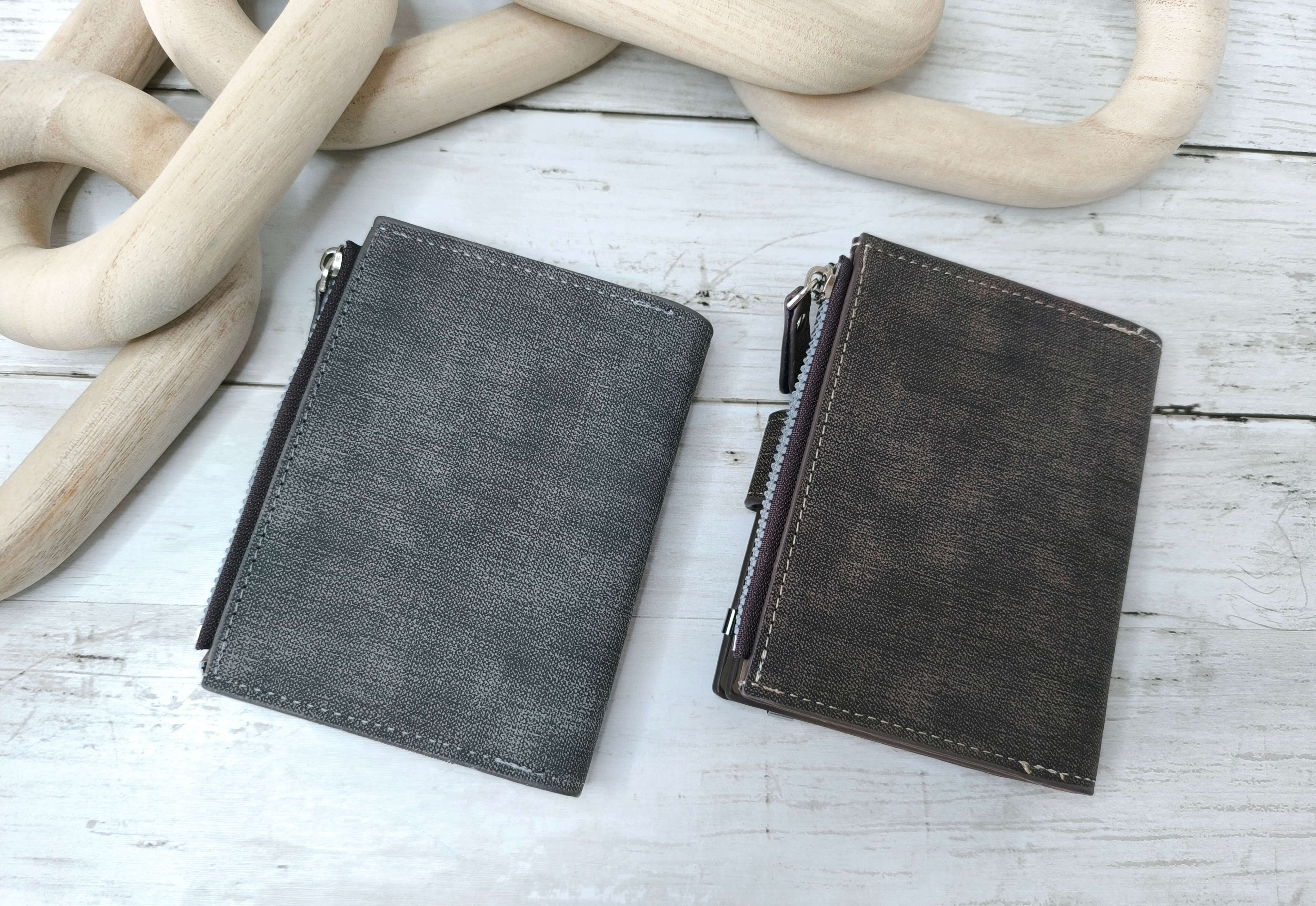 PORTEFEUILLE HOMME - COULEUR UNIE - LEGER, RESISTANT & PRATIQUE