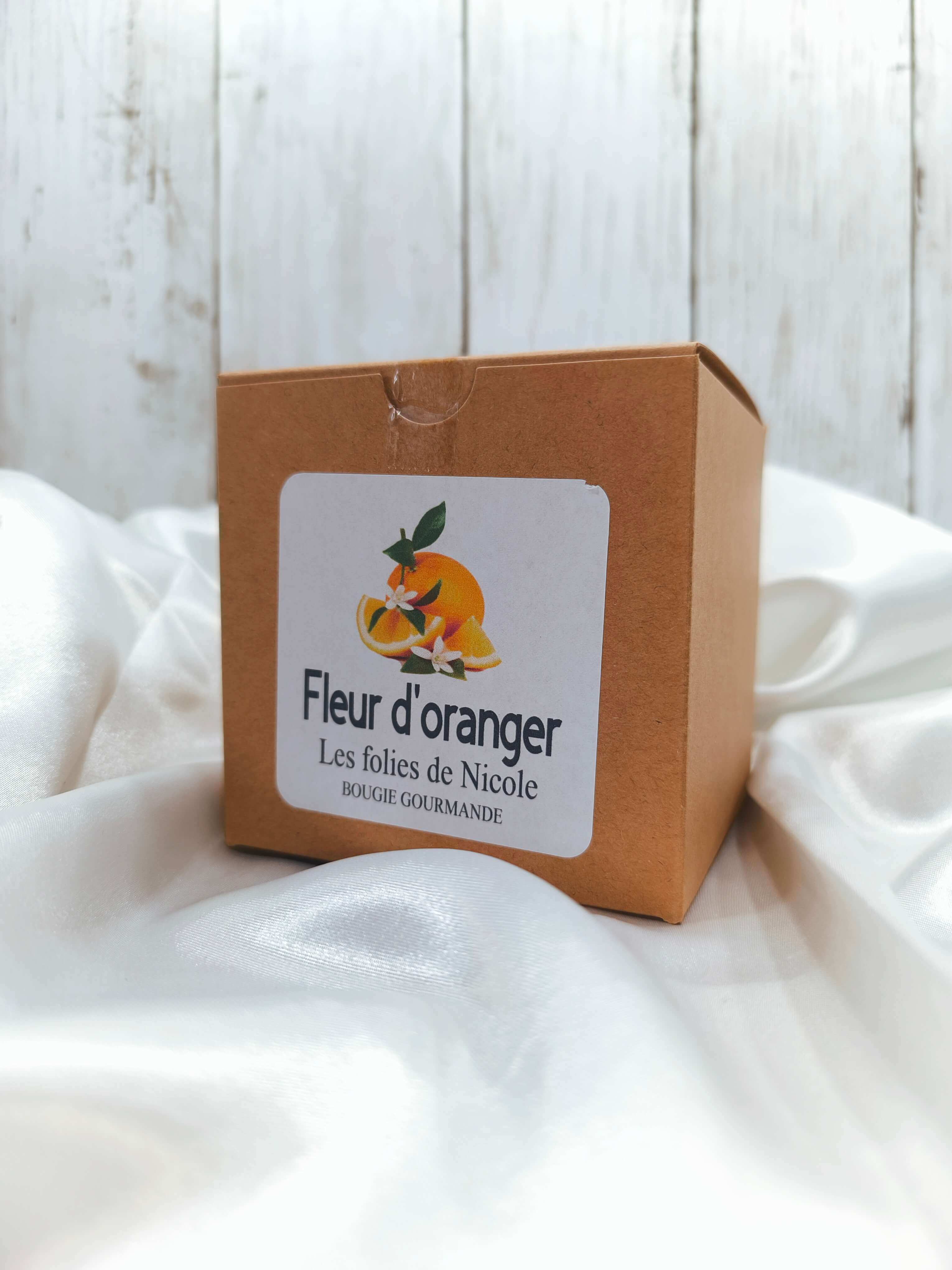 BOUGIE PARFUMEE FLEUR D'ORANGER - CHIC & APAISANTE
