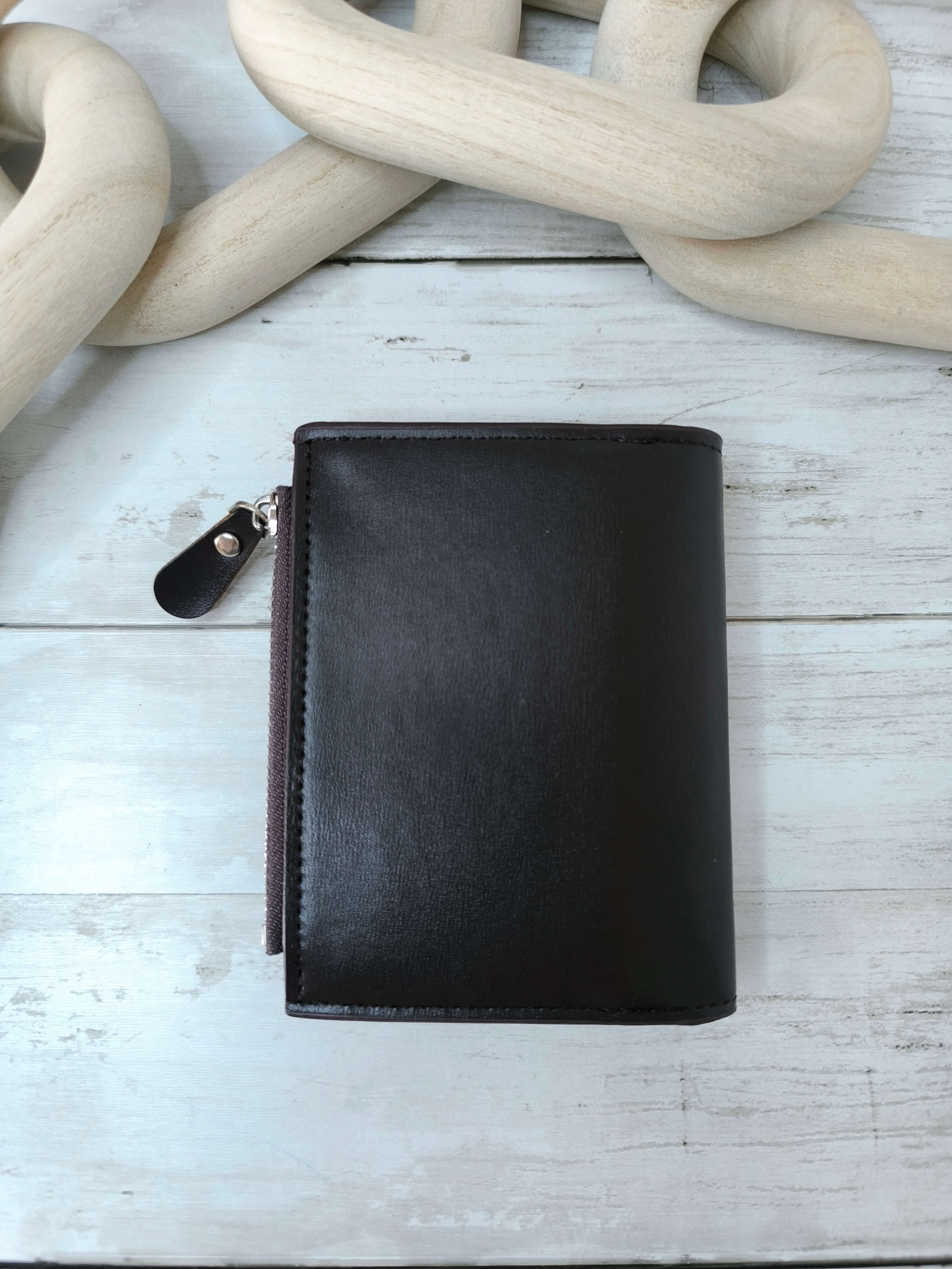 PORTEFEUILLE HOMME MARRON FONCE - ELEGANT & MULTI-COMPARTIMENTS