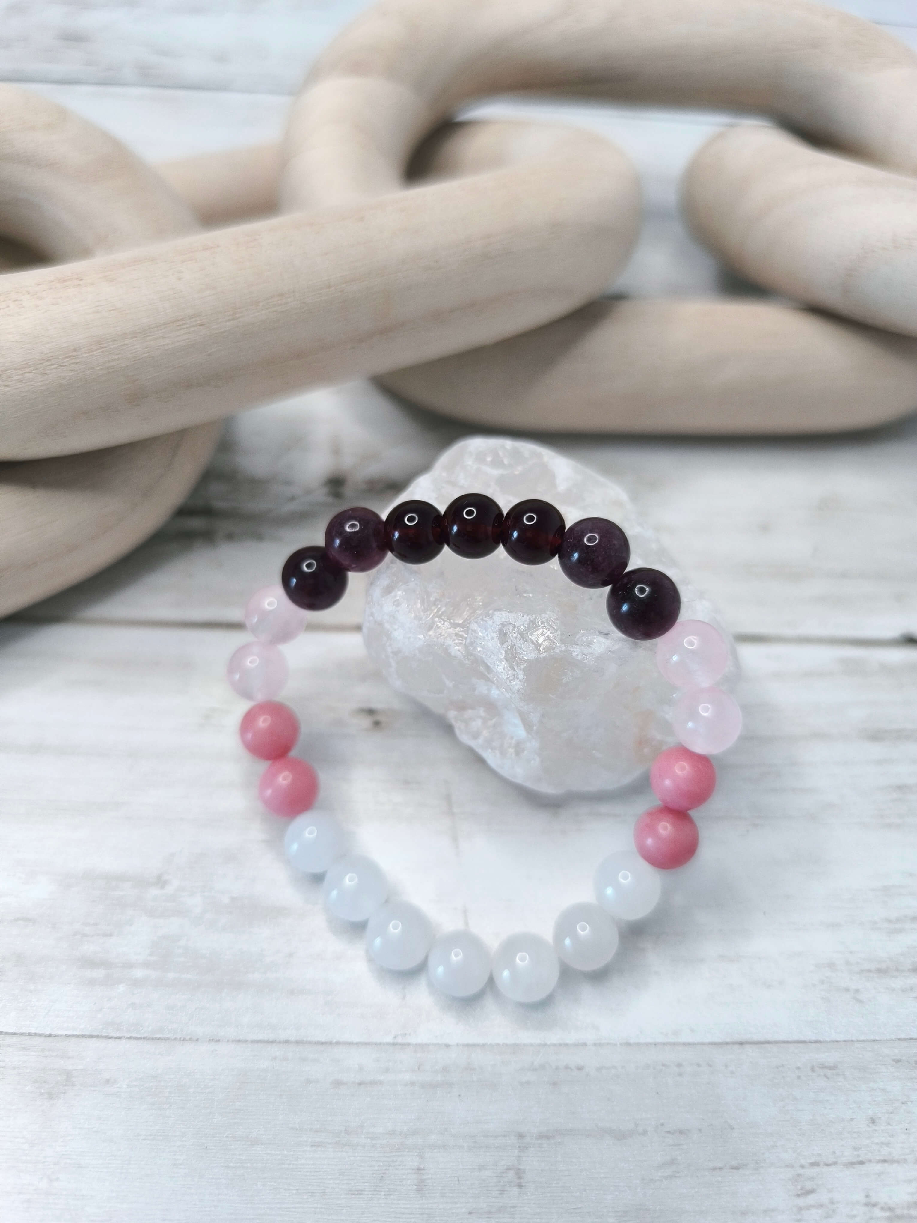 Bracelet Alignement du Cœur – Amour - Guérison - Force intérieure