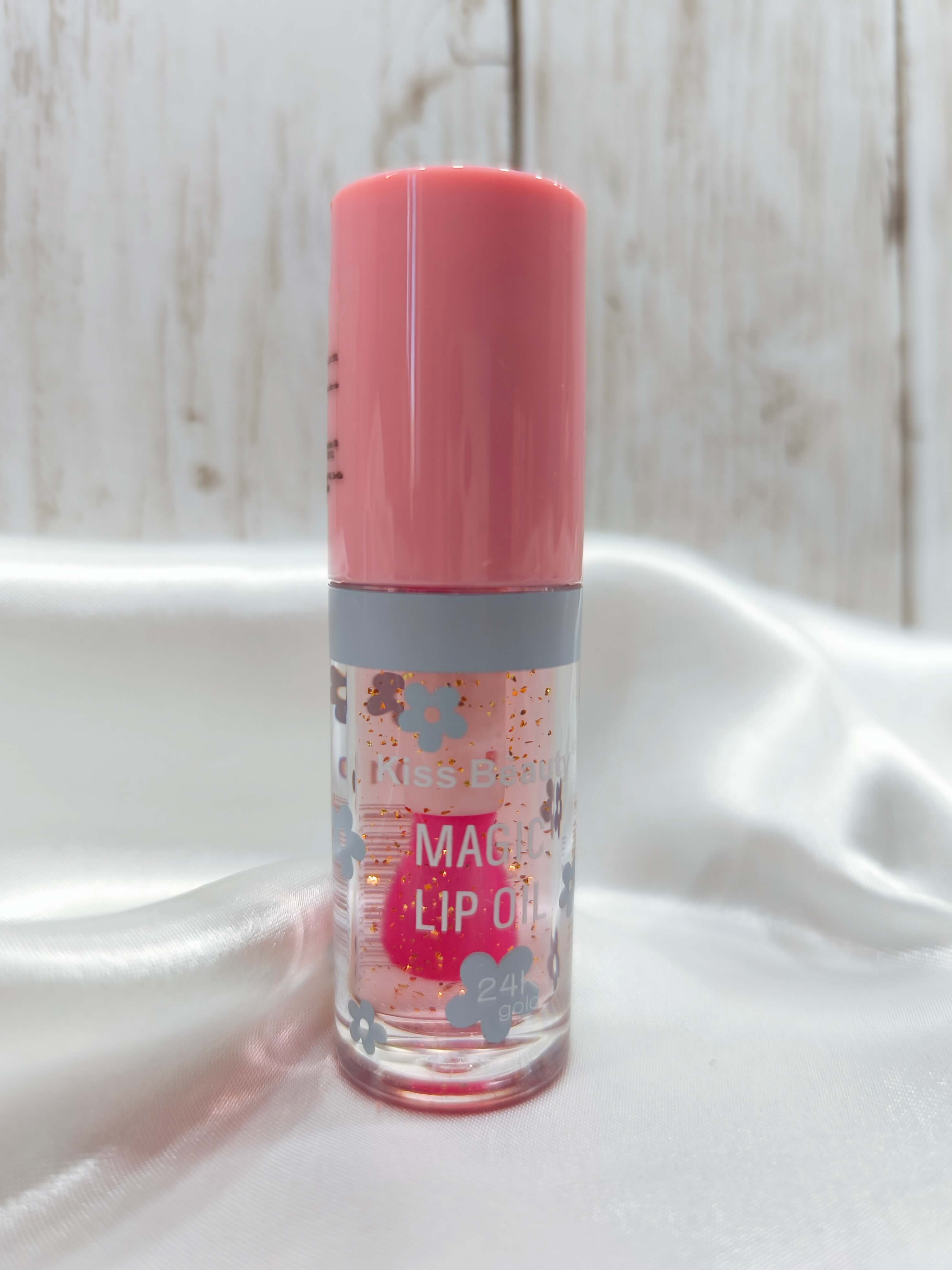 MAGIC LIP OIL 24K GOLD - MACADAMIA - LEVRES ROSEES & BRILLANTES