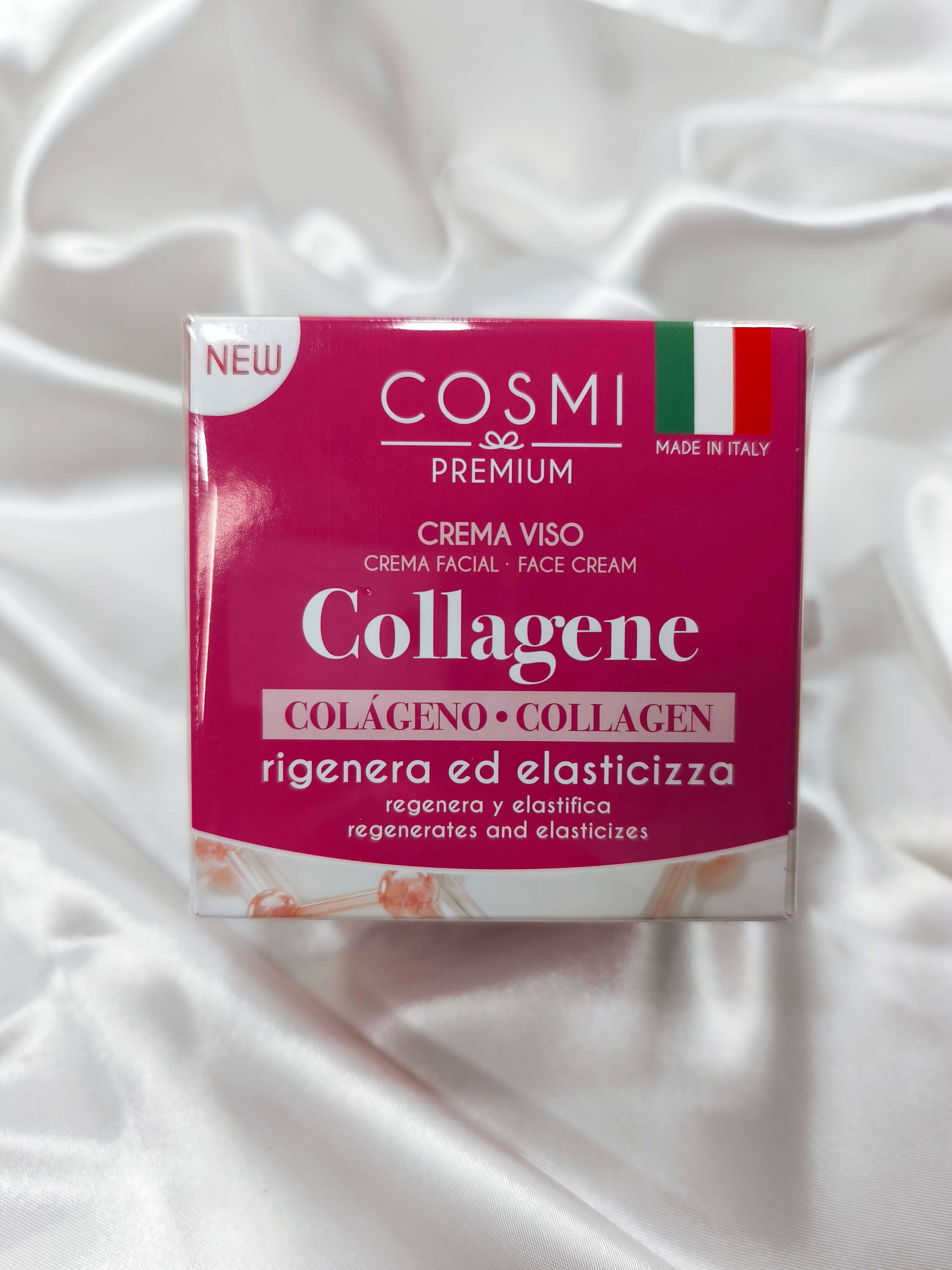 CREME VISAGE - COLLAGENE - COSMI PREMIUM - RESTRUCTURANT & TONUS - 50ML