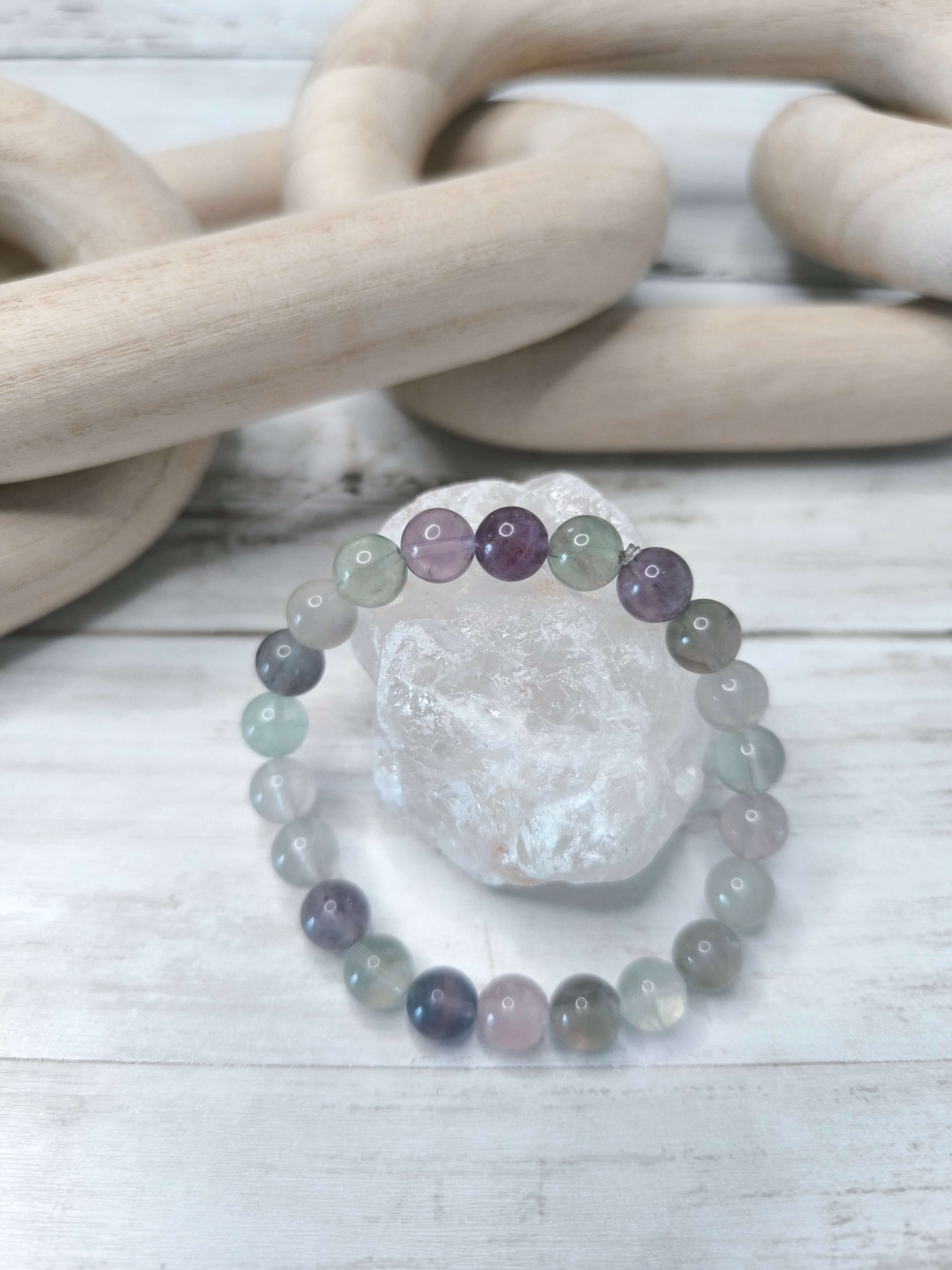 Bracelet Fluorite – Clarté - Sagesse - Protection mentale