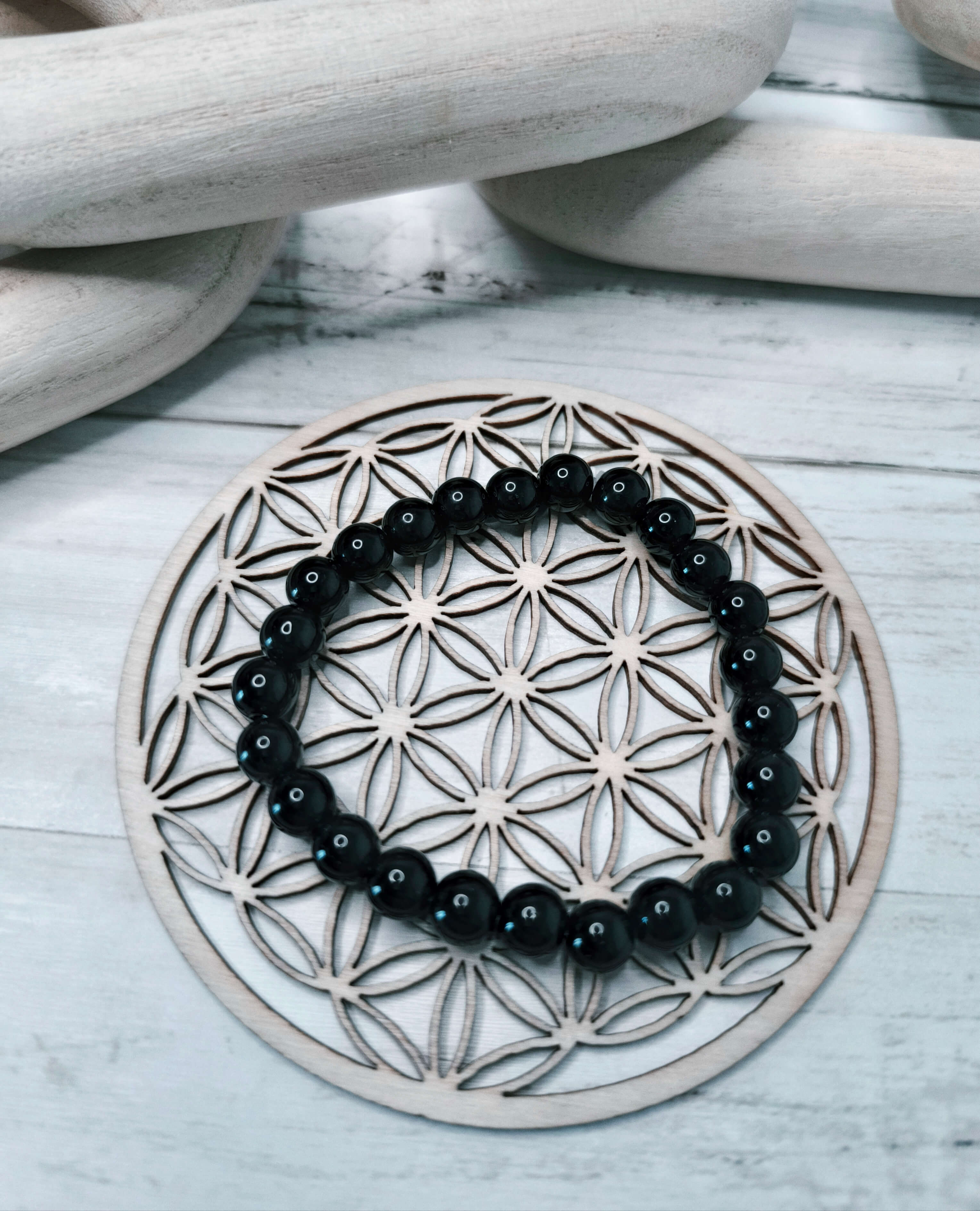 Bracelet Obsidienne Noire - Protection - Ancrage - Libération