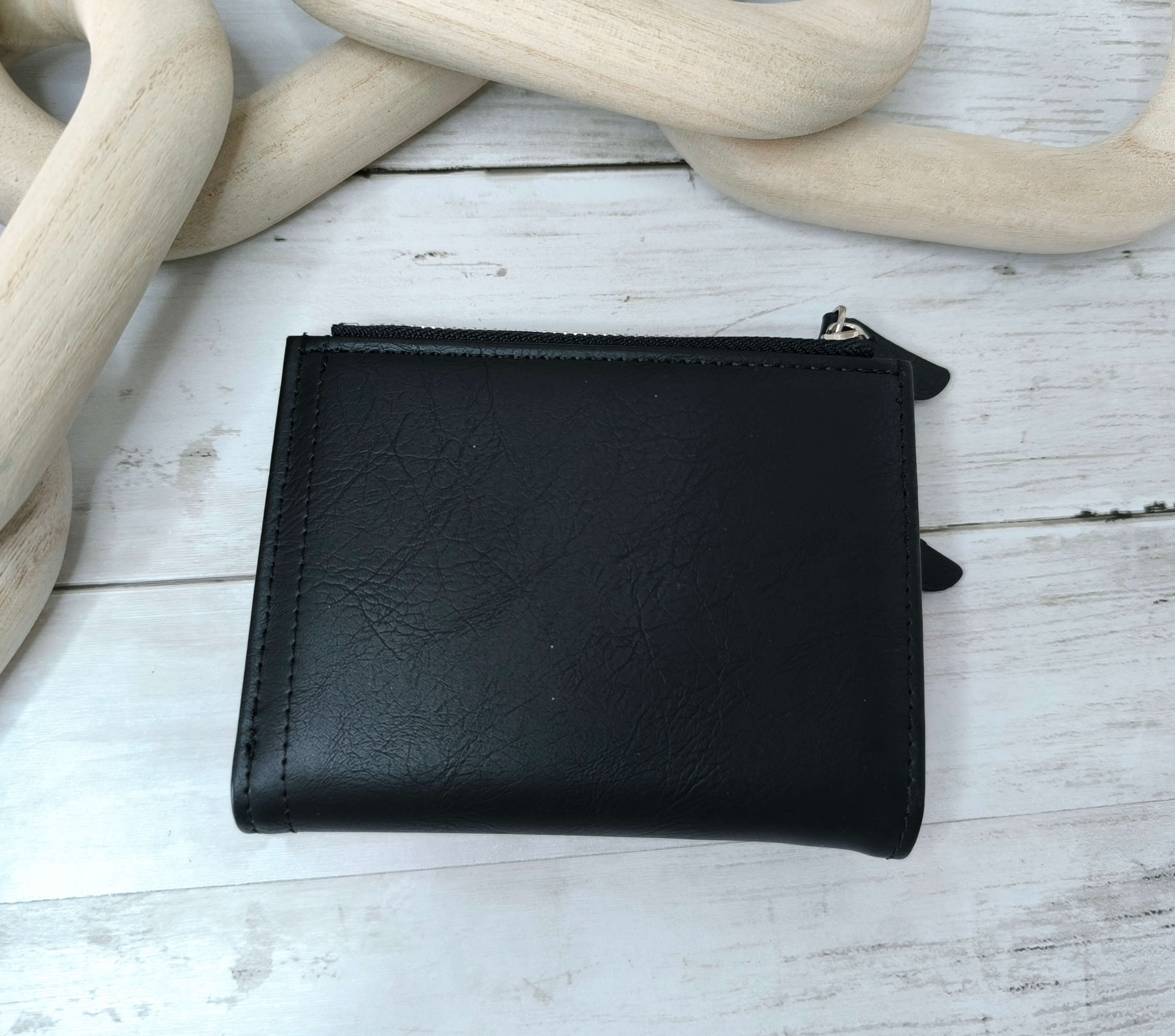 PORTEFEUILLE HOMME - NOIR - SOBRE, LEGER & RESISTANT