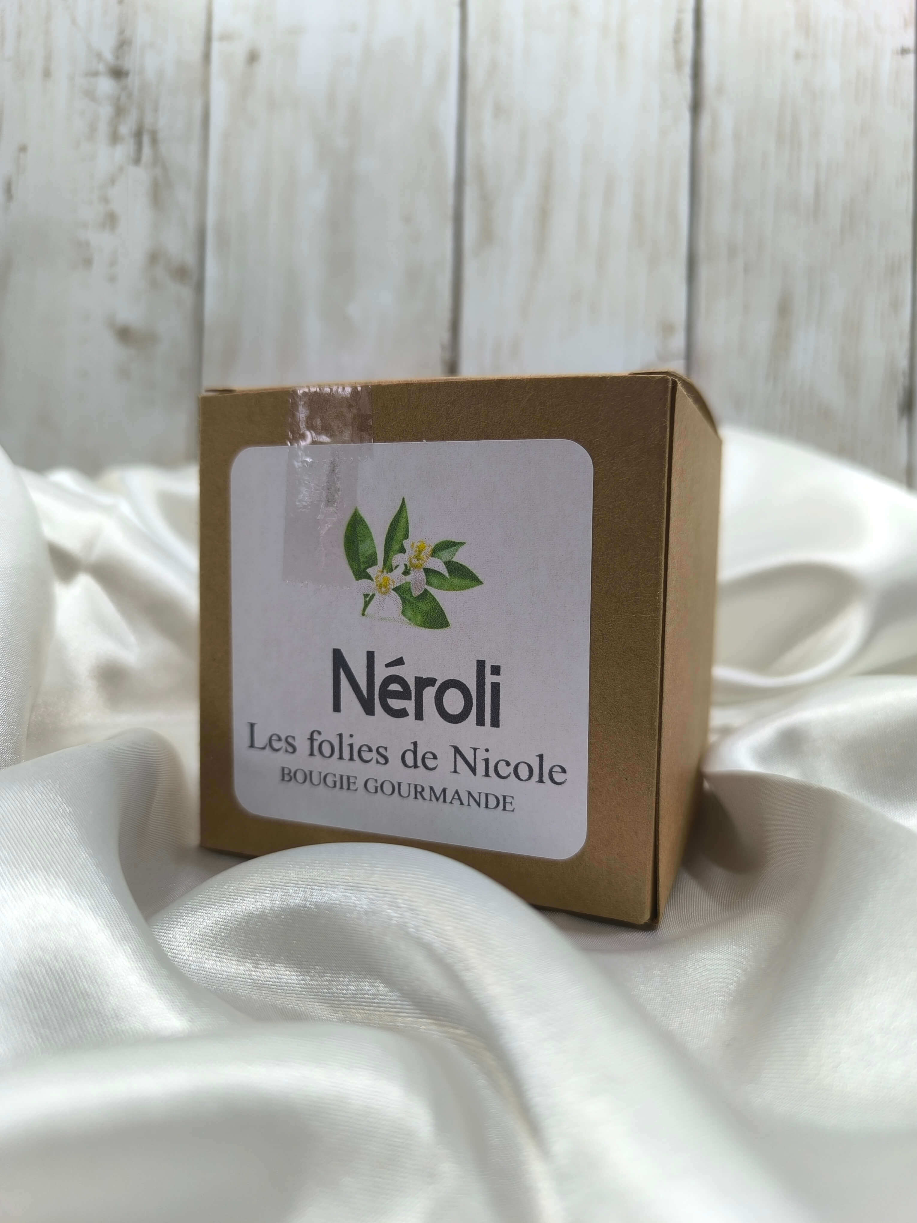 BOUGIE PARFUMEE AU NEROLI - GOURMANDE & ELEGANTE