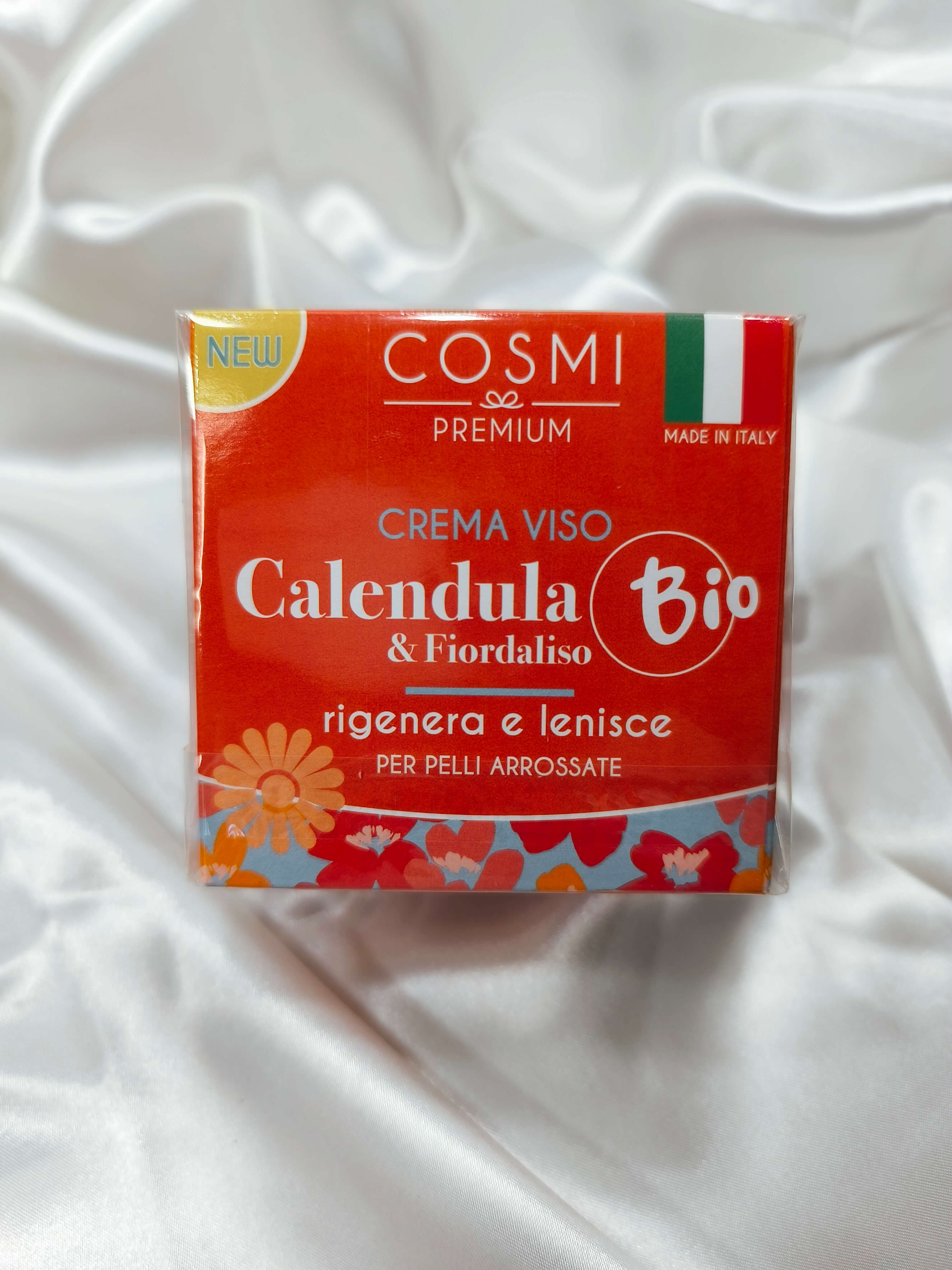 CREME VISAGE - CALENDULA & BLEUET - COSMI PREMIUM - NOURRIT & PROTEGE - 50ML