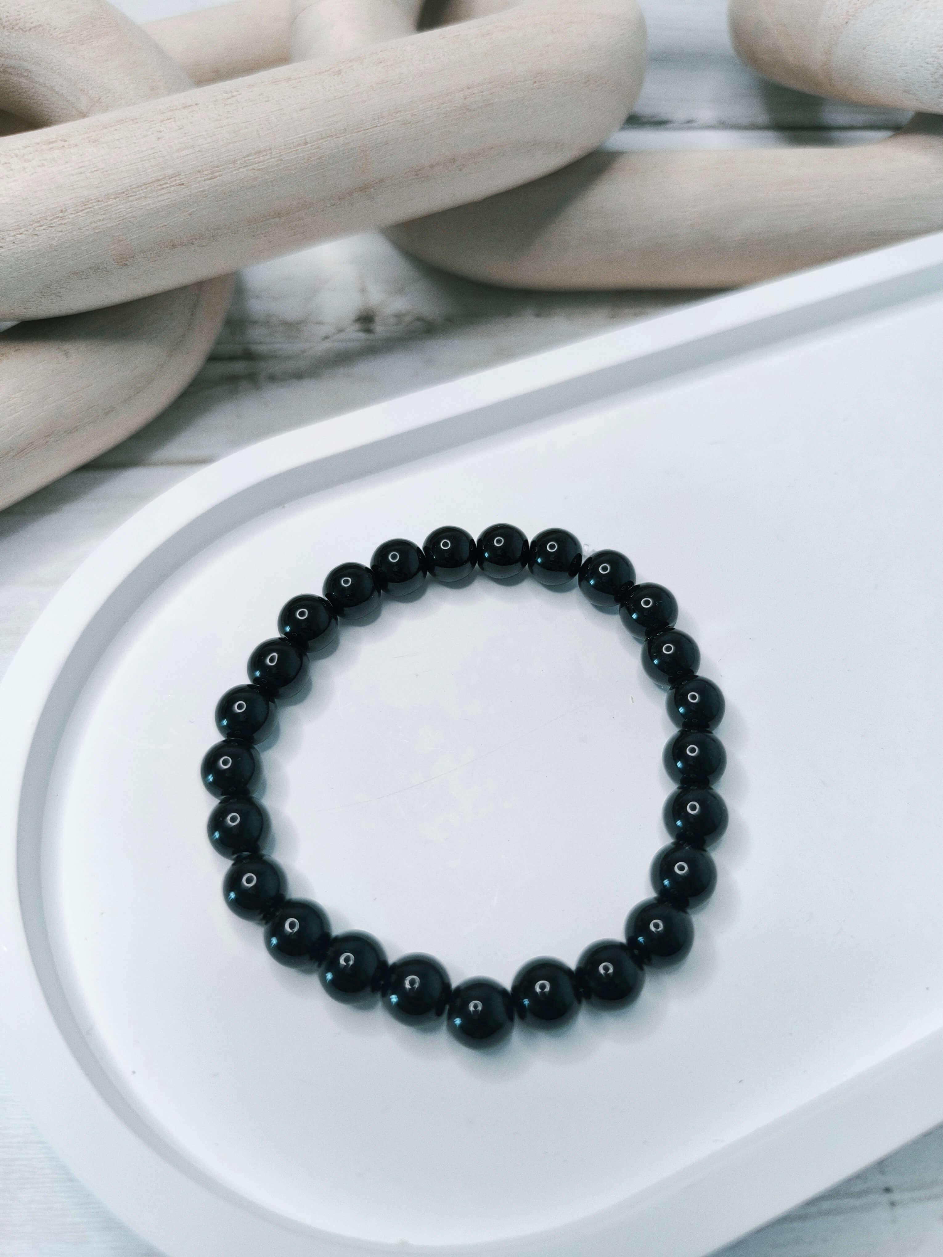 Bracelet Obsidienne Noire - Protection - Ancrage - Libération
