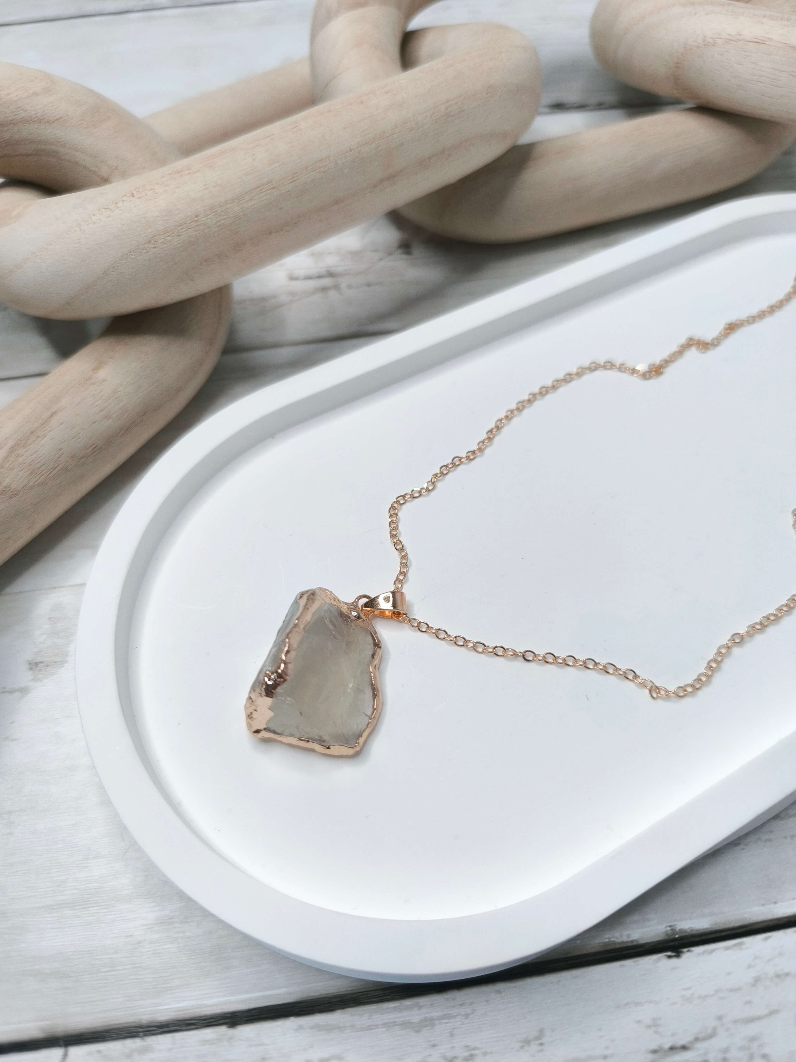 Collier Citrine Brute – Abondance, Joie & Énergie Solaire
