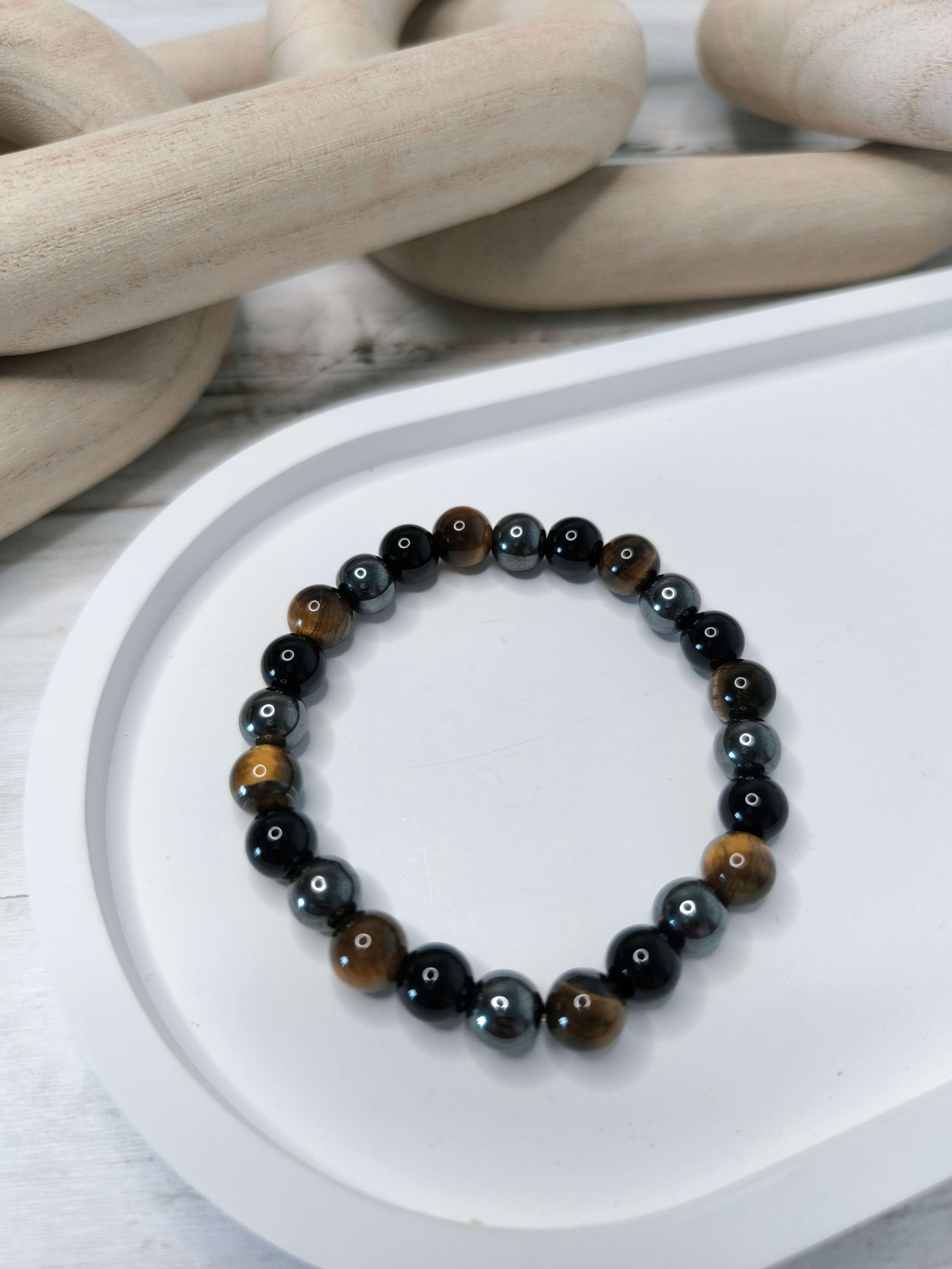 Bracelet Triple Protection – Force - Ancrage - Protection énergétique