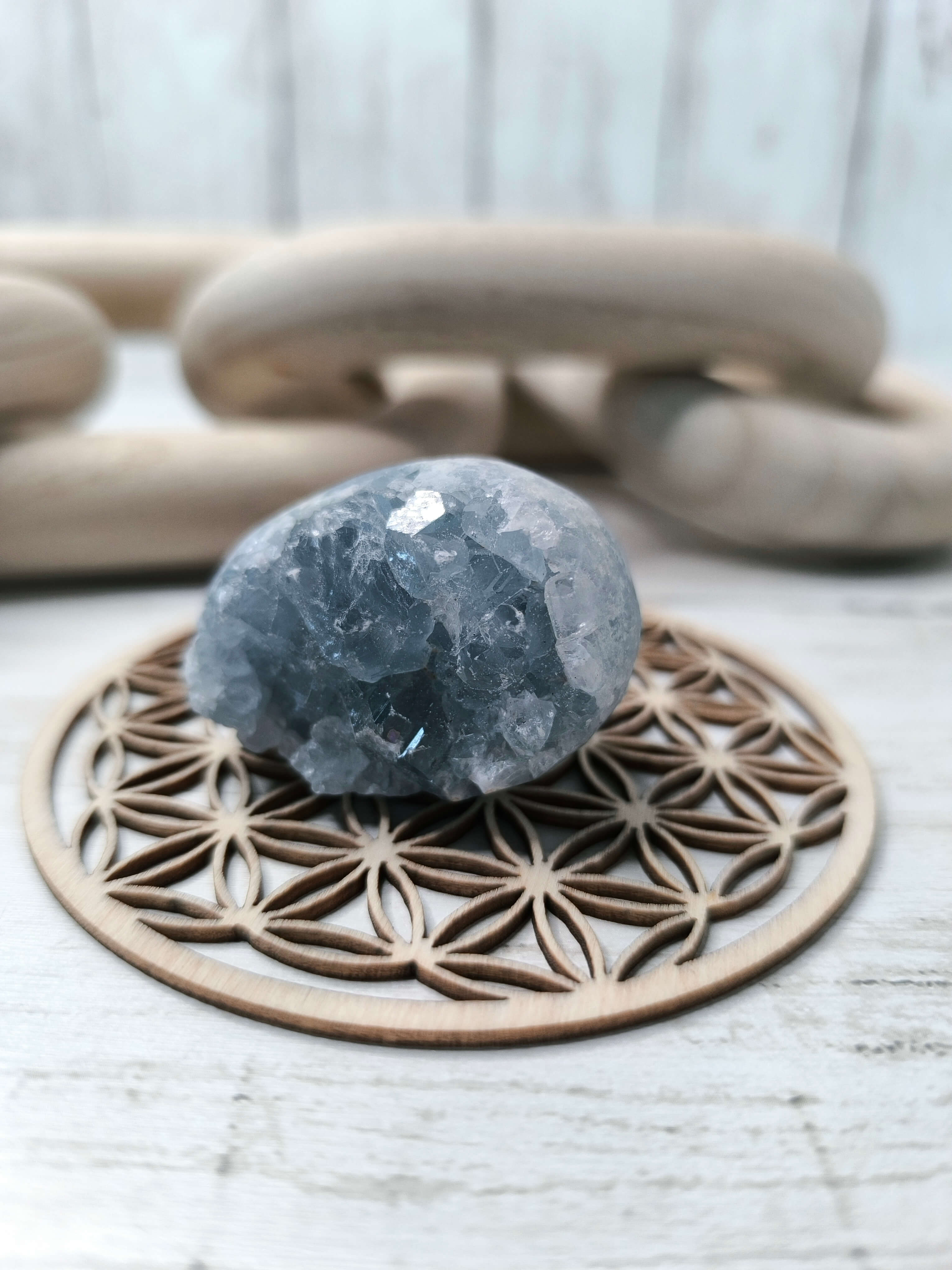 PIERRE NATURELLE - LAPIS LAZULI - HARMONIE, SAGESSE & COMMUNICATION AUTHENTIQUE