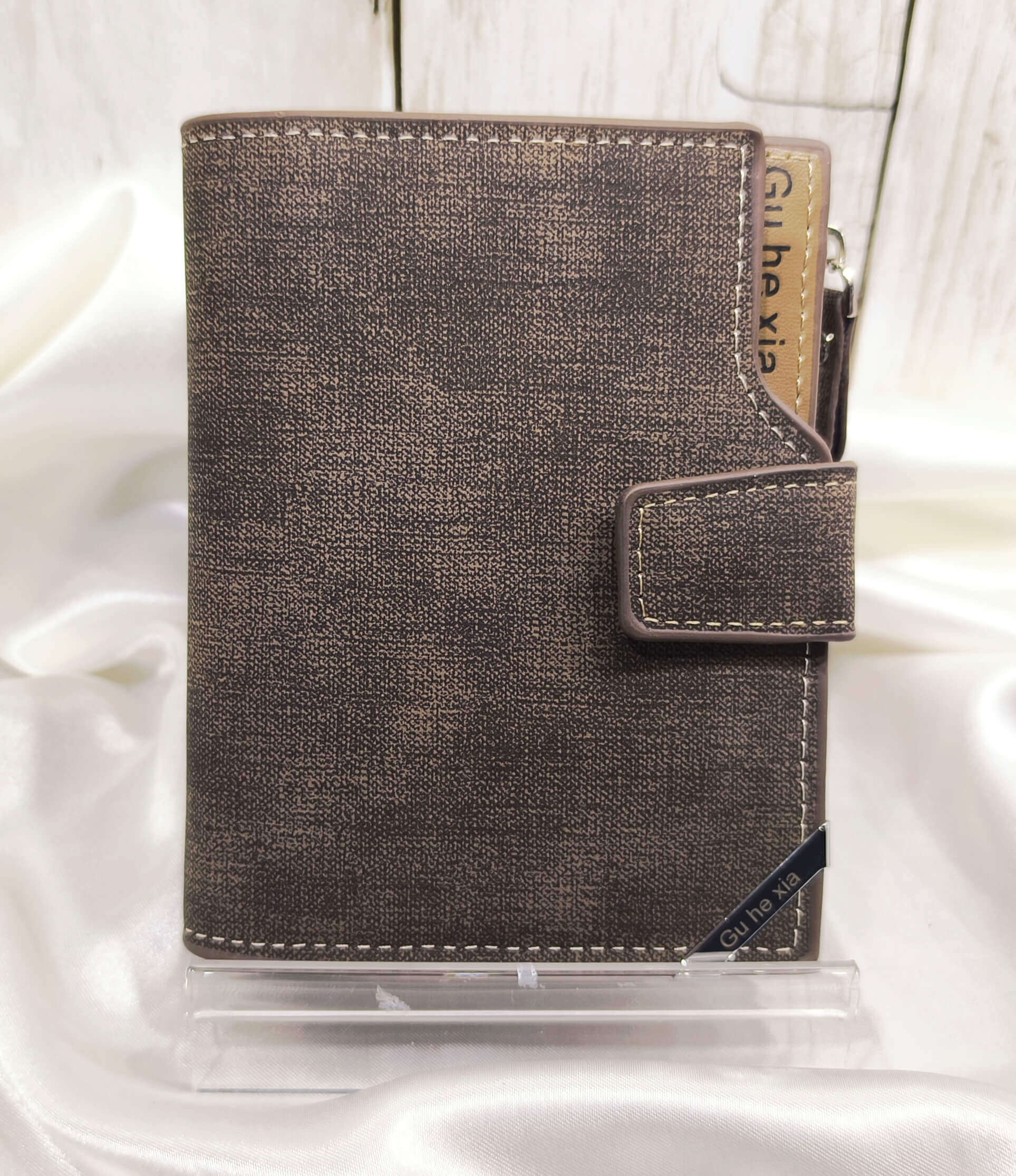 PORTEFEUILLE HOMME - COULEUR UNIE - LEGER, RESISTANT & PRATIQUE