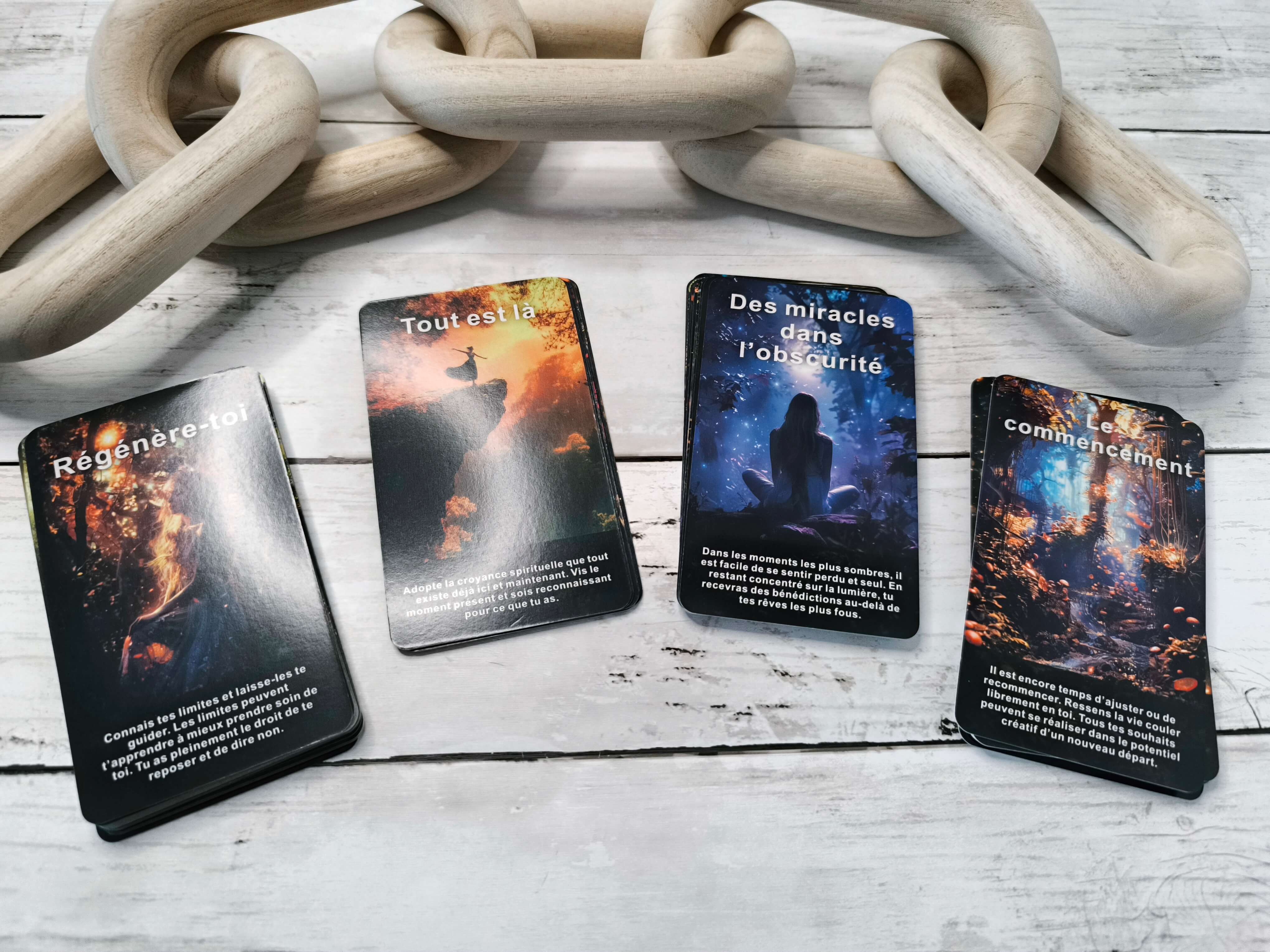 Oracle Divinatoire – Forêt Mystique · 56 Cartes d’Affirmations & Guidance