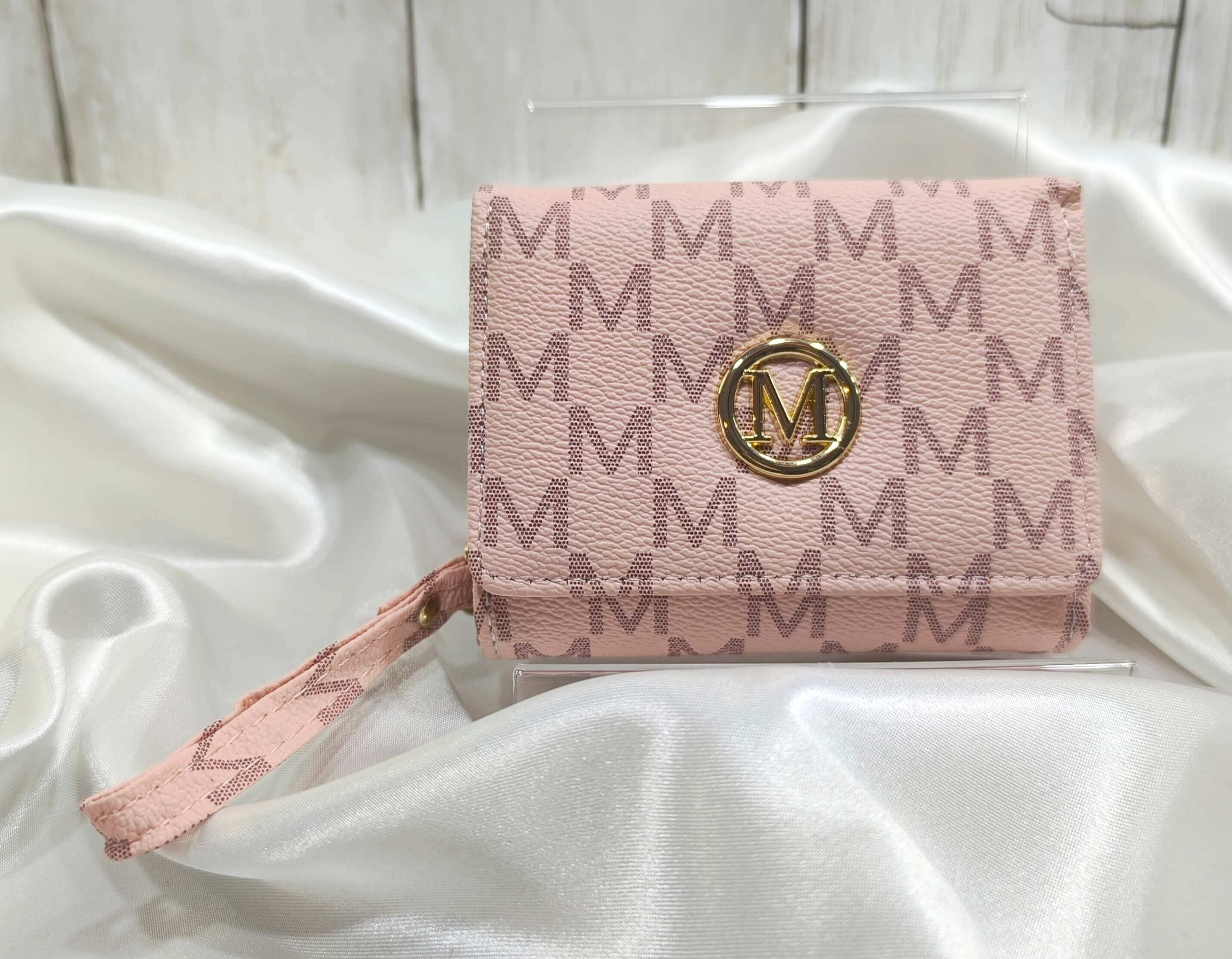 PORTEFEUILLE FEMME - BLANC OU ROSE - ELEGANT, LEGER & PRATIQUE