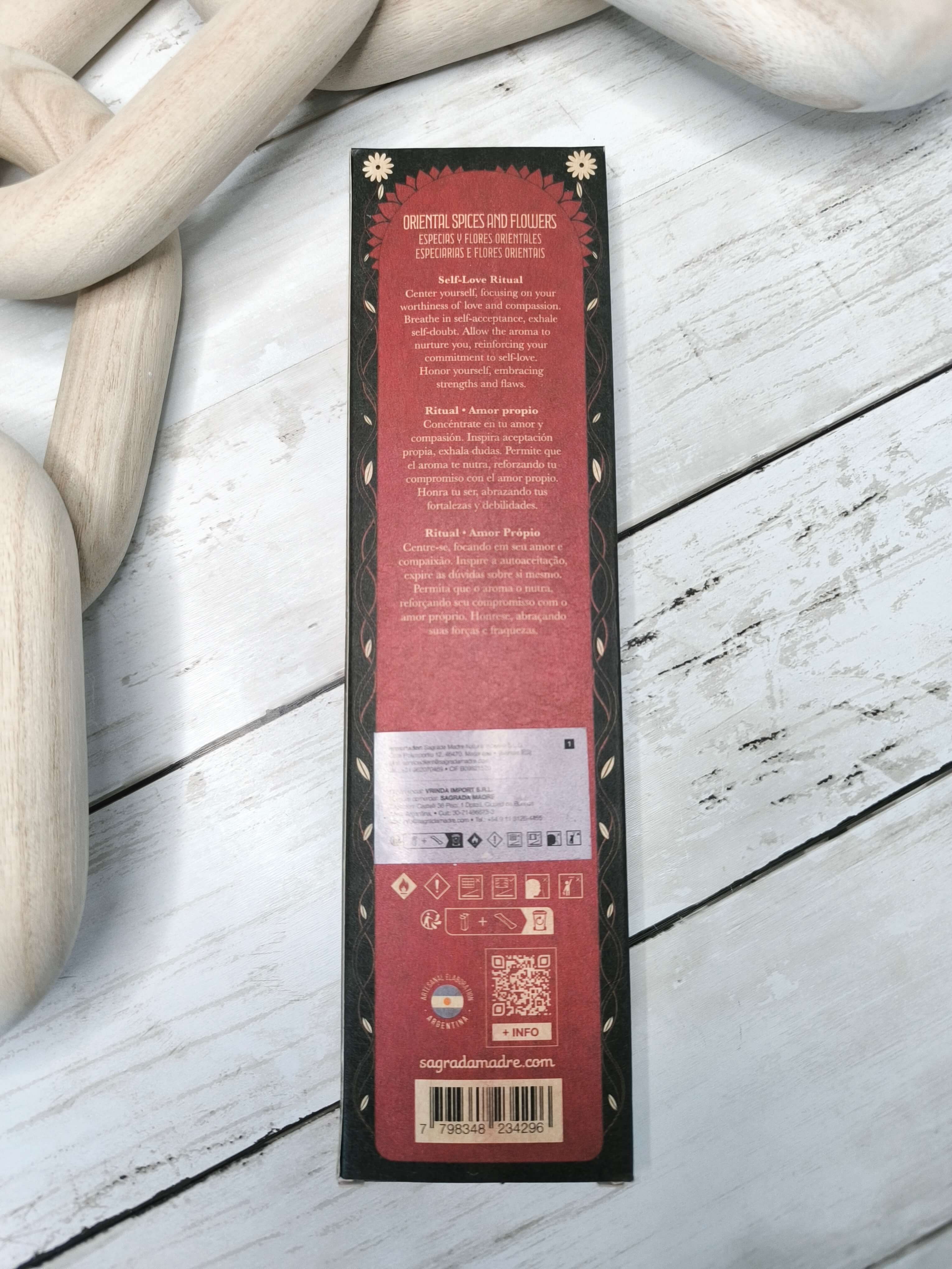 Encens Naturel Amour Propre – Love Yourself – Artisan · Fabriqué à la main