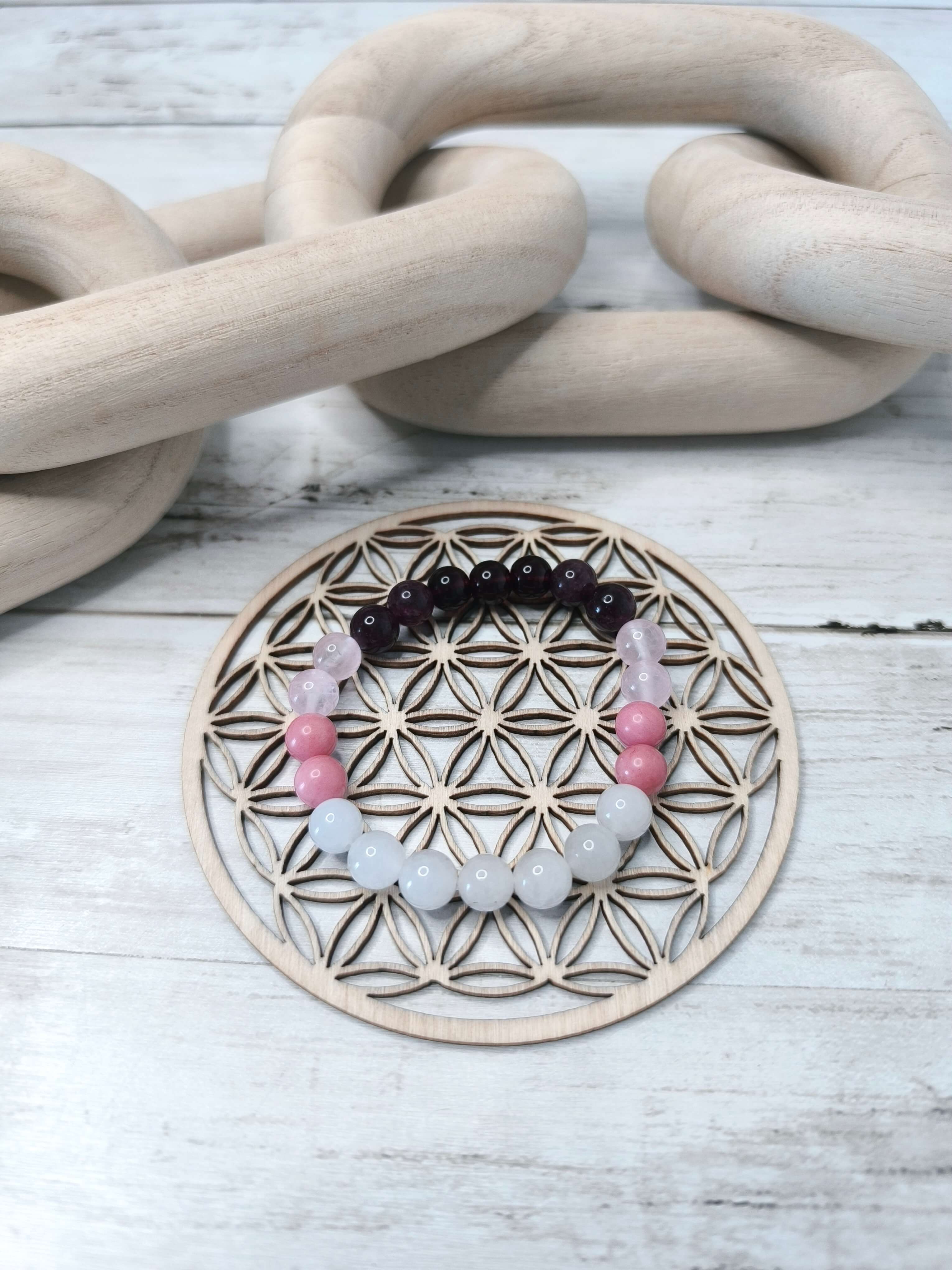 Bracelet Alignement du Cœur – Amour - Guérison - Force intérieure