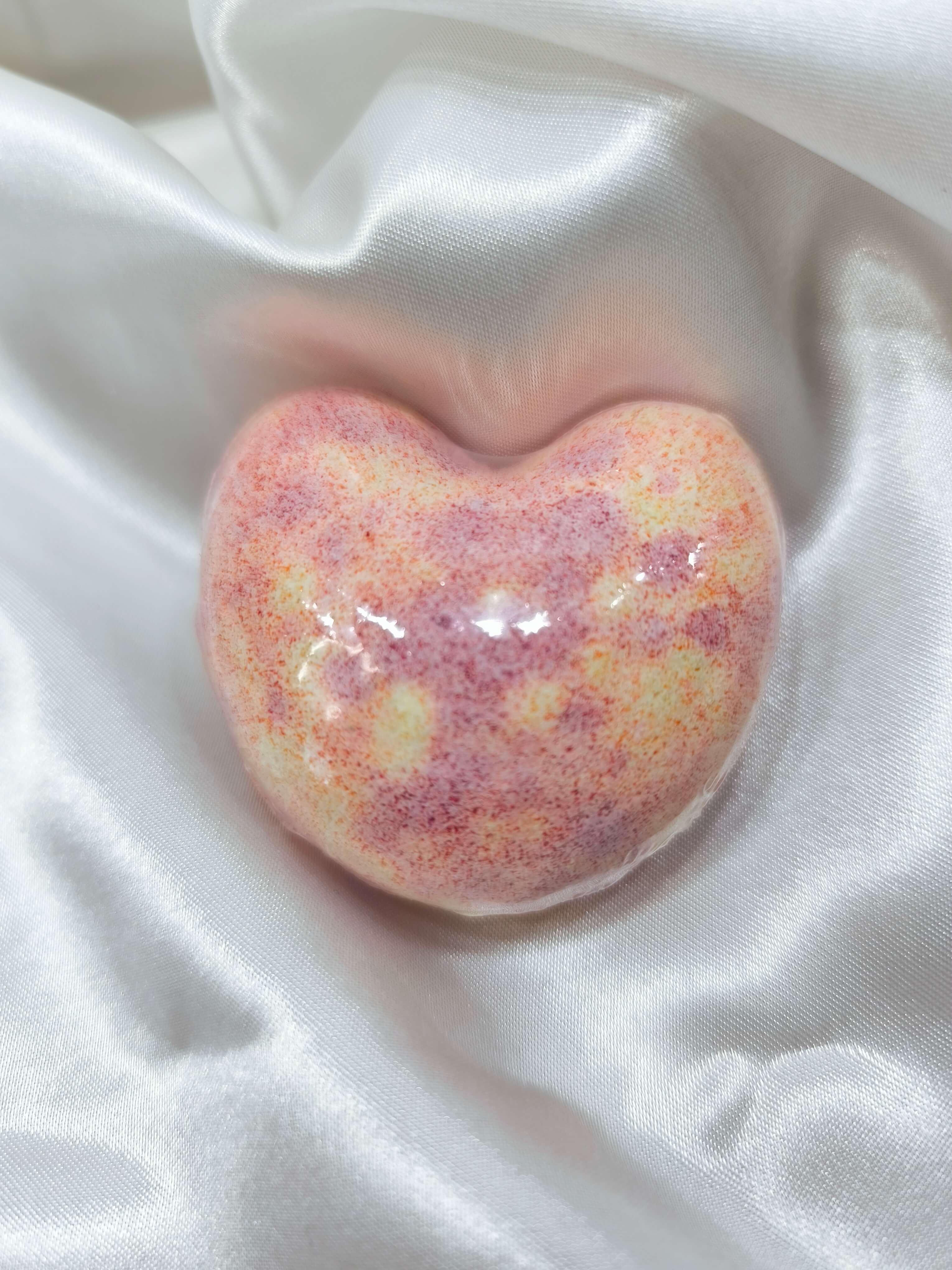 BOMBE DE BAIN - COEUR - LAVANDE, ROMARIN, LOVE - 40G